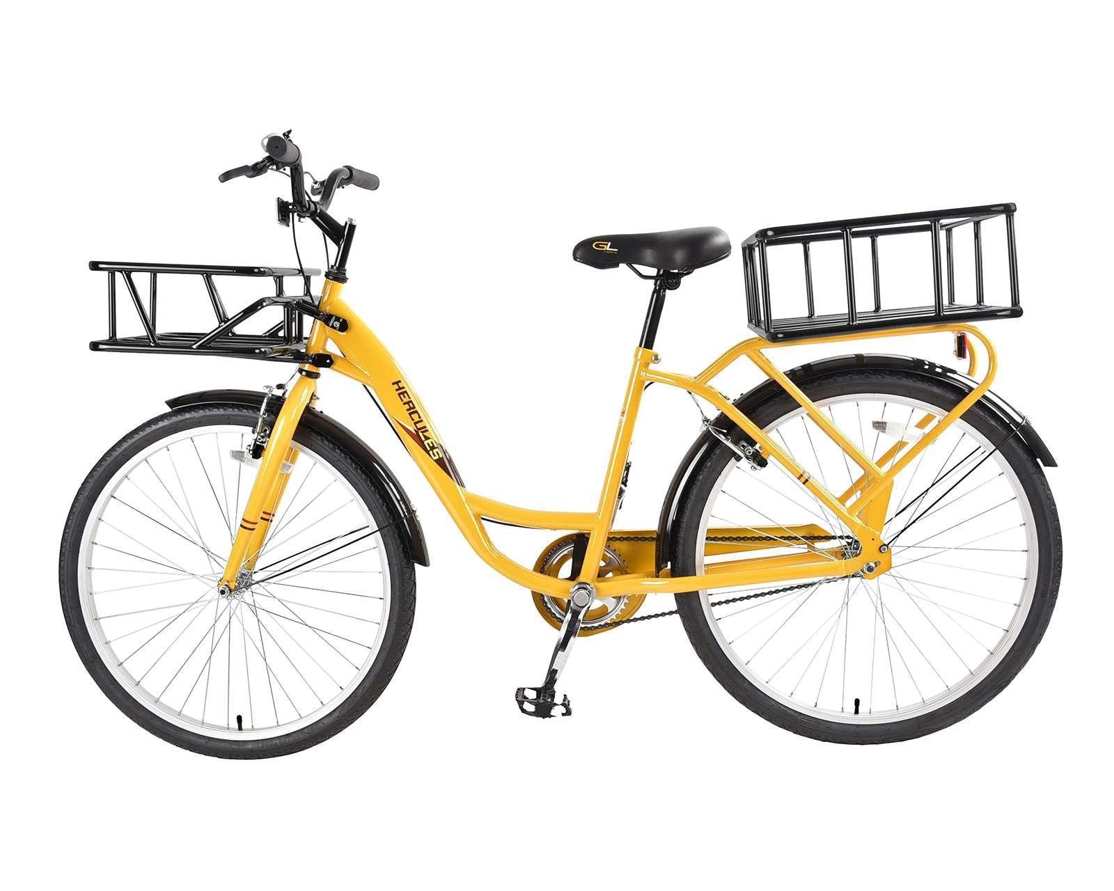 Foto 2 | Foto 2 | Bicicleta Urbana GL California Cargo 26" Amarilla