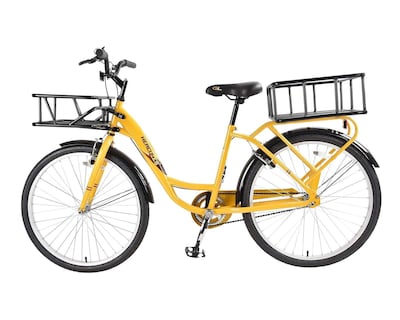 Foto 2 | Foto 2 | Bicicleta Urbana GL California Cargo 26" Amarilla