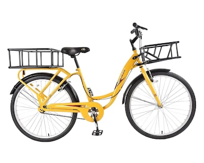 Foto 3 | Foto 3 | Bicicleta Urbana GL California Cargo 26" Amarilla