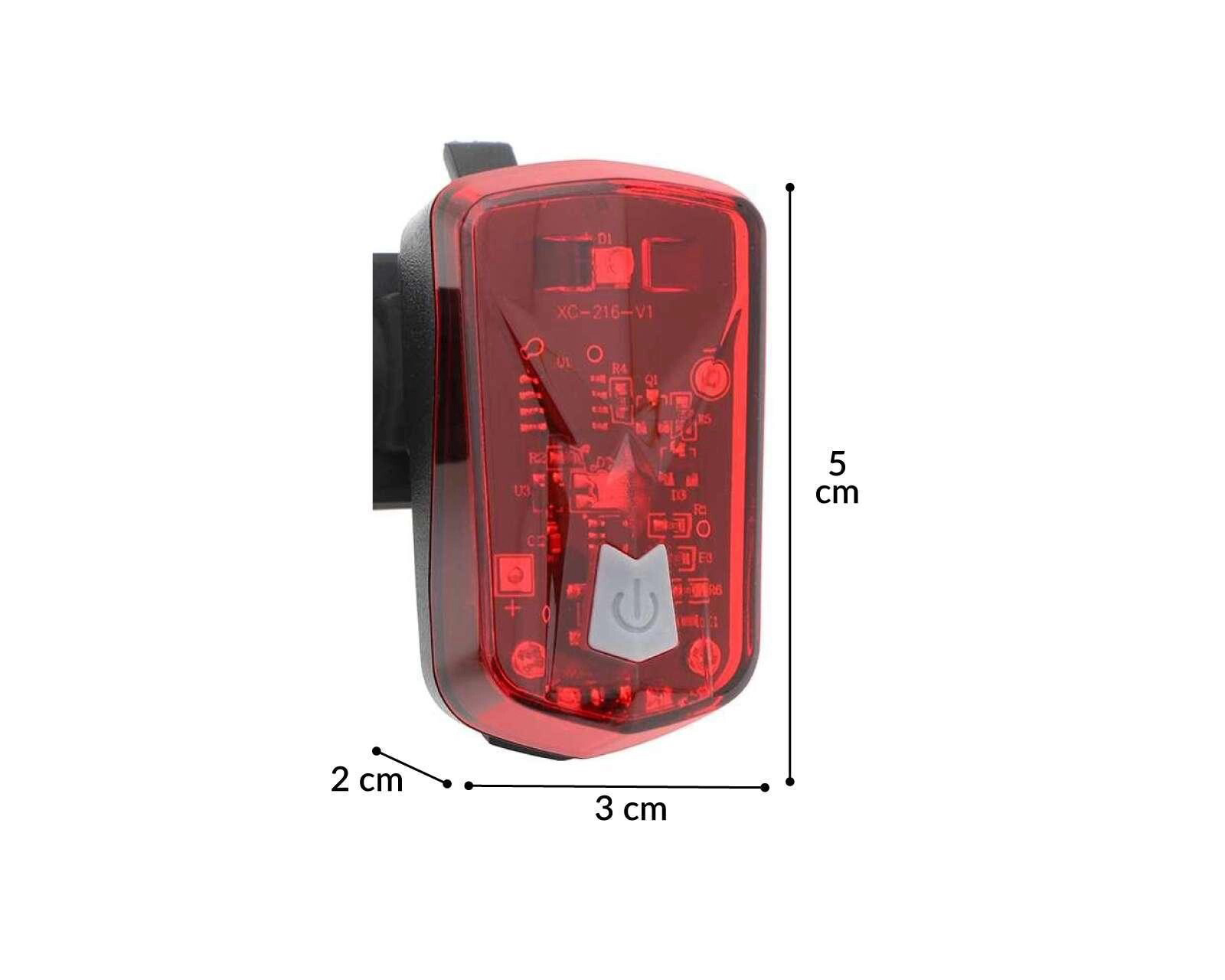 Foto 4 pulgar | Foto 3 | Luz LED Recargable Reach para Bicicleta