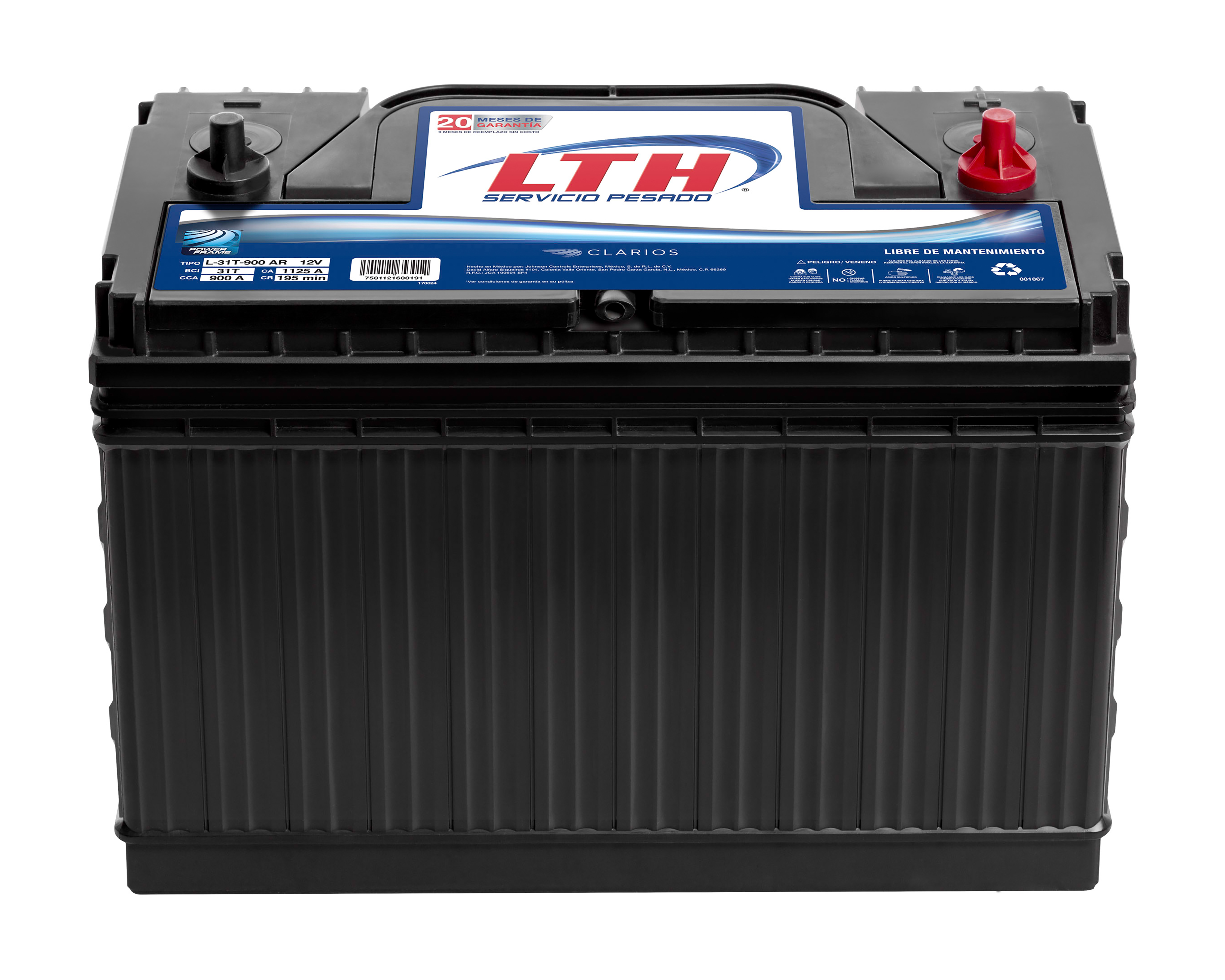 Acumulador LTH L-31P-900 AR