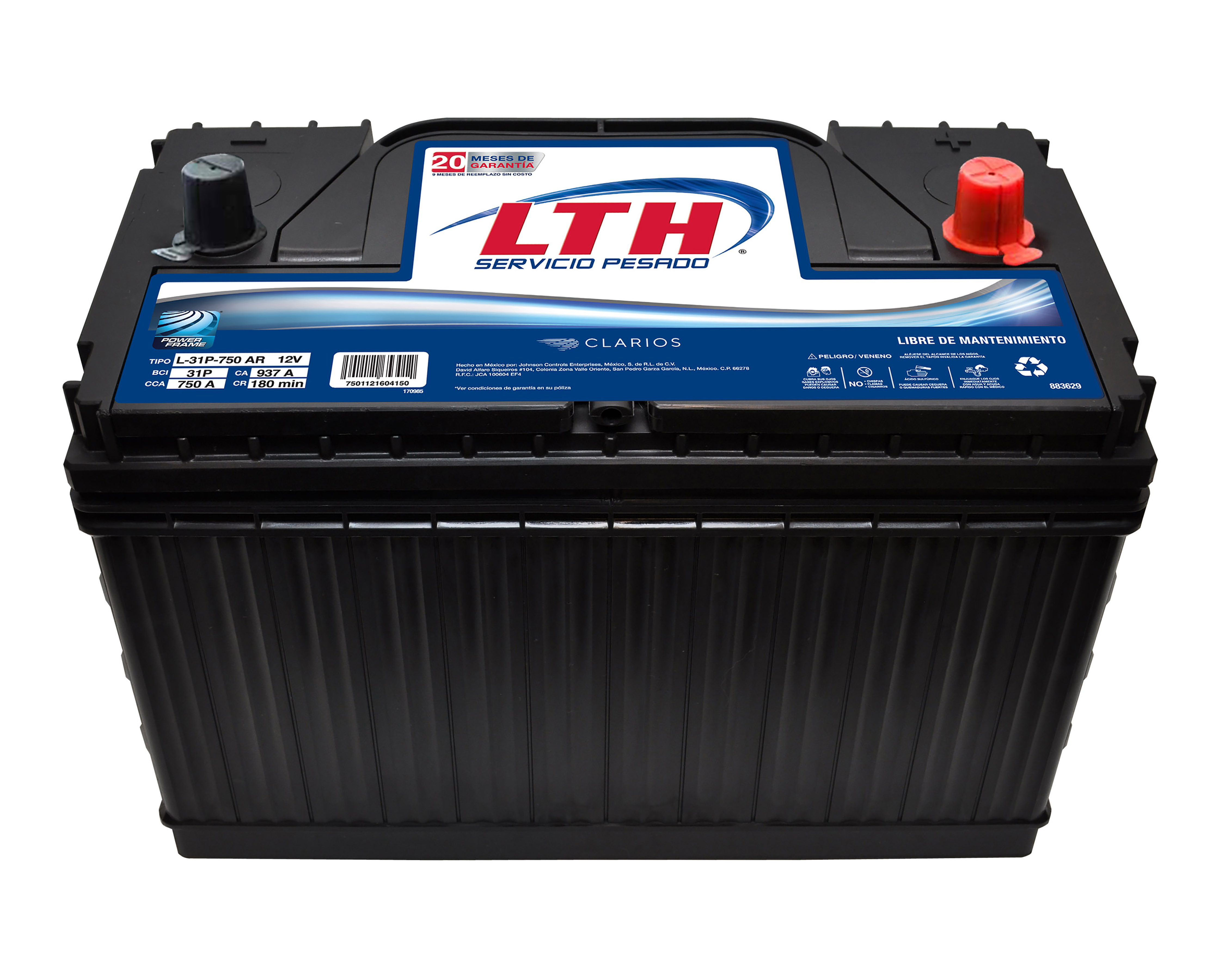 Acumulador LTH L-31T-750