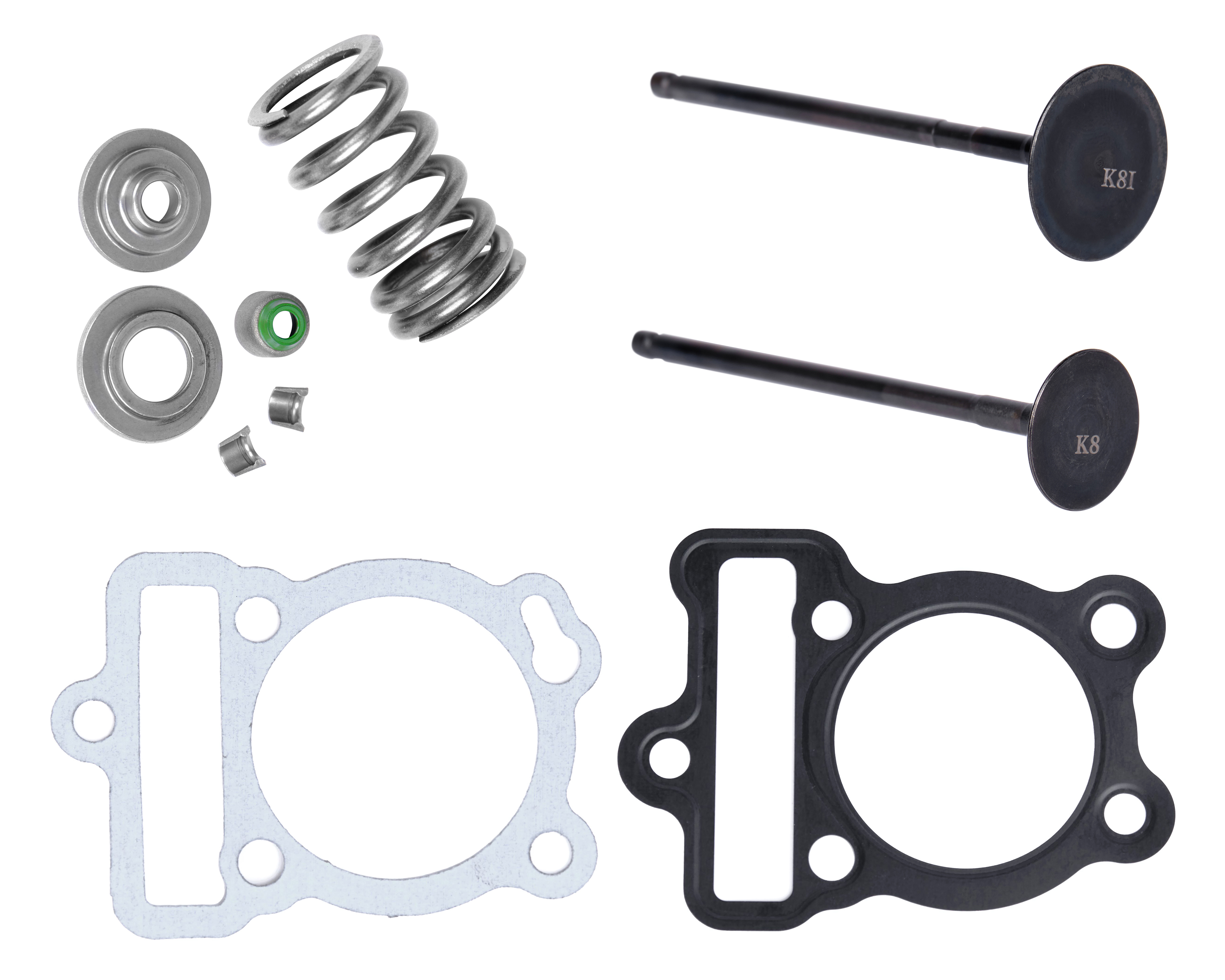 Foto 1 | Foto 1 | Kit de Refacciones para Válvula Bajaj Pulsar NS 125 para Motocicleta 4 Piezas