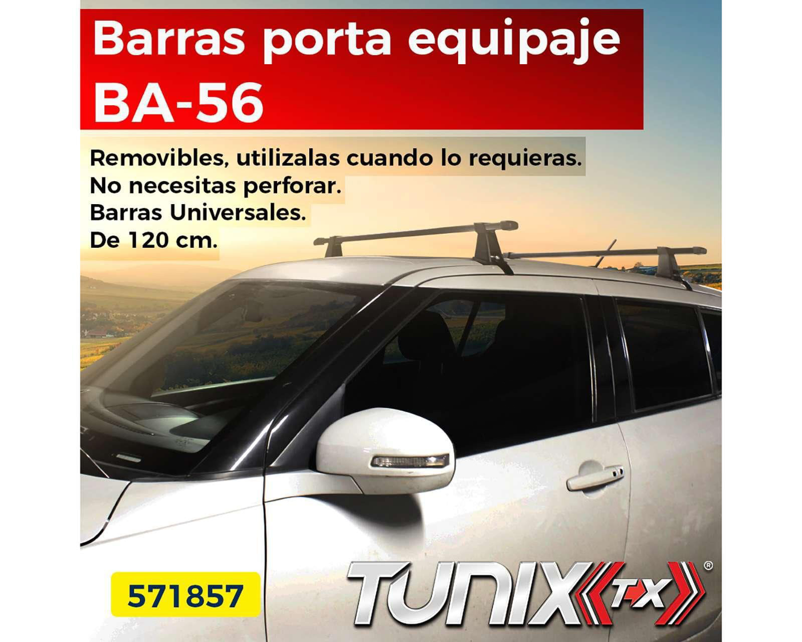 Foto 3 pulgar | Foto 2 | Barras Universales para Techo de Auto Tunix