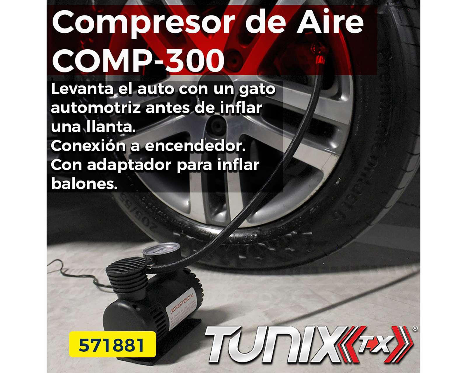 Foto 7 | Foto 7 | Compresor Tunix COMP-300-COMPRESOR D