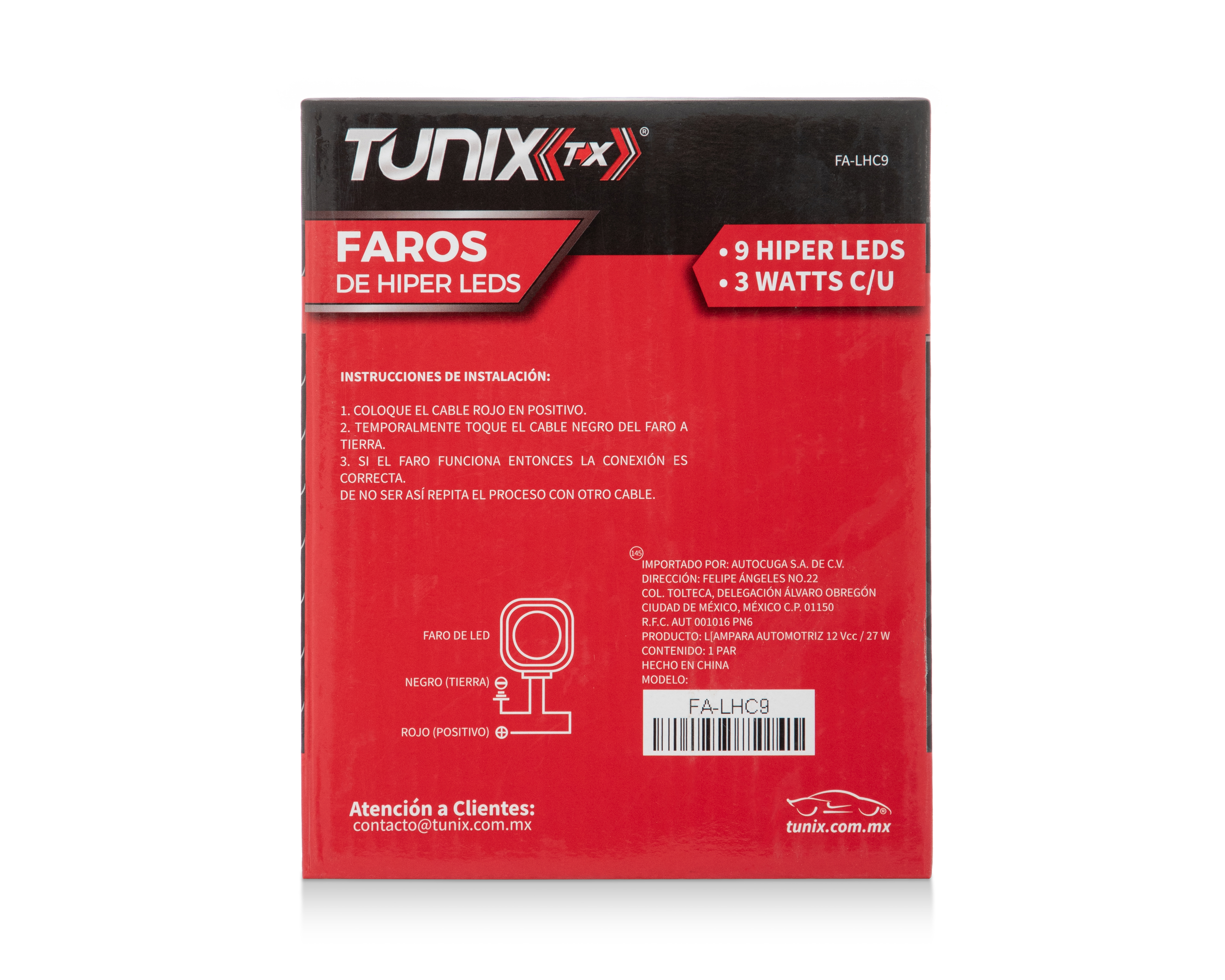 Foto 4 | Foto 4 | Faro para Vehículo Tunix FA-LHC9-HIPER LED