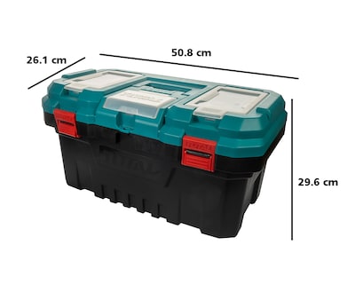 Foto 5 | Foto 5 | Caja de Herramientas Total 619588 de Plástico
