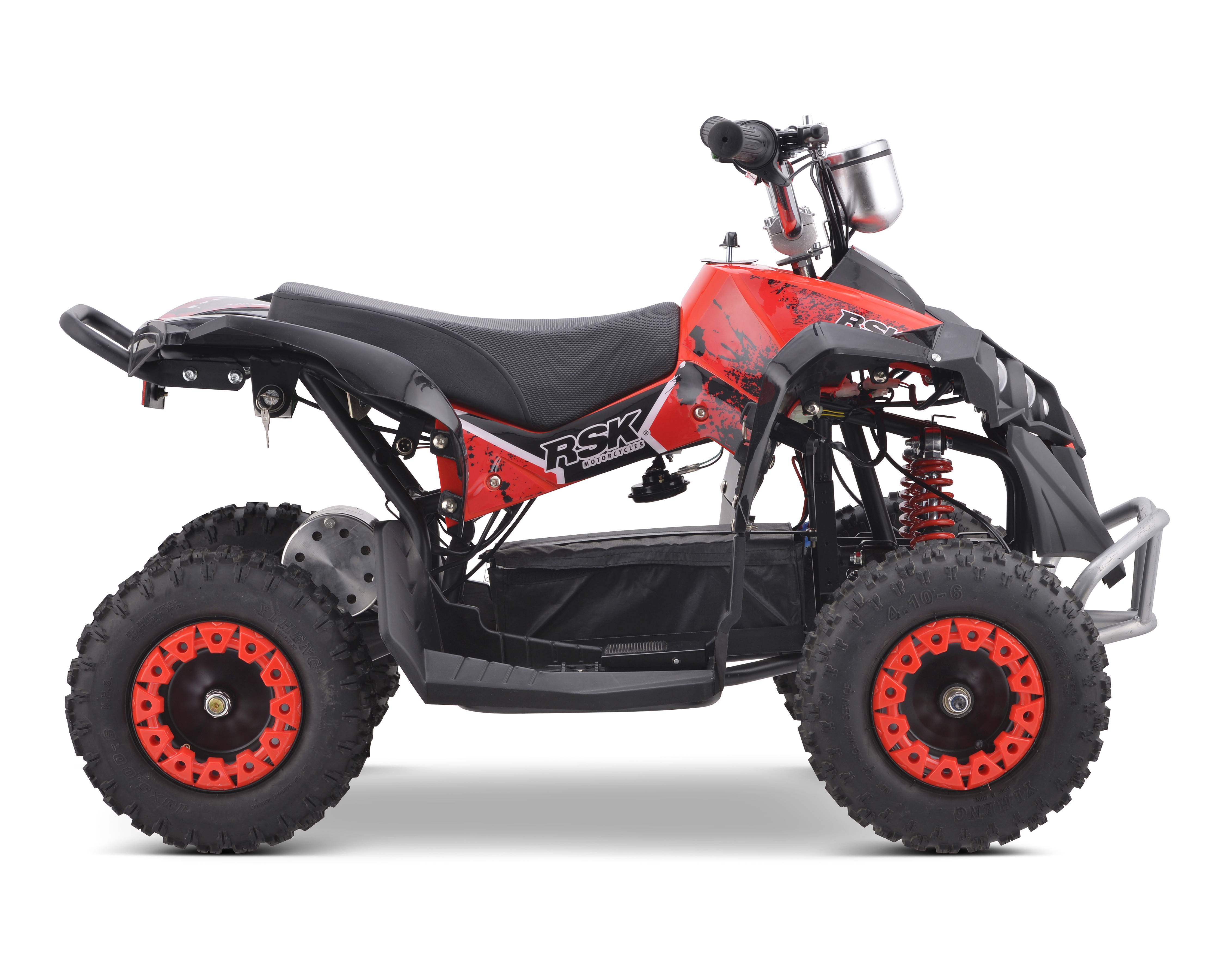 Foto 3 | Foto 3 | Cuatrimoto Eléctrica RSK E-Quad Rojo