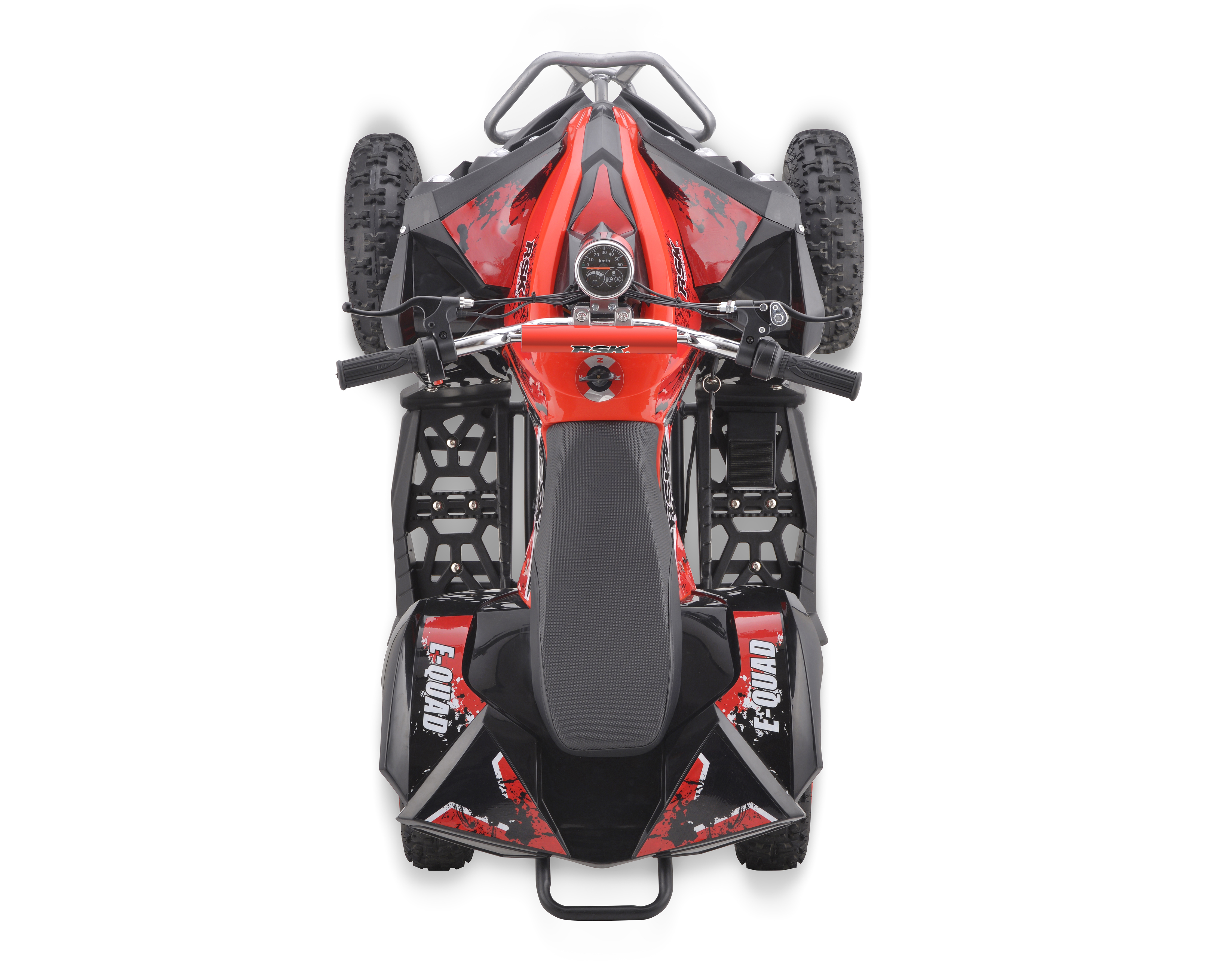 Foto 6 pulgar | Foto 5 | Cuatrimoto Eléctrica RSK E-Quad Rojo