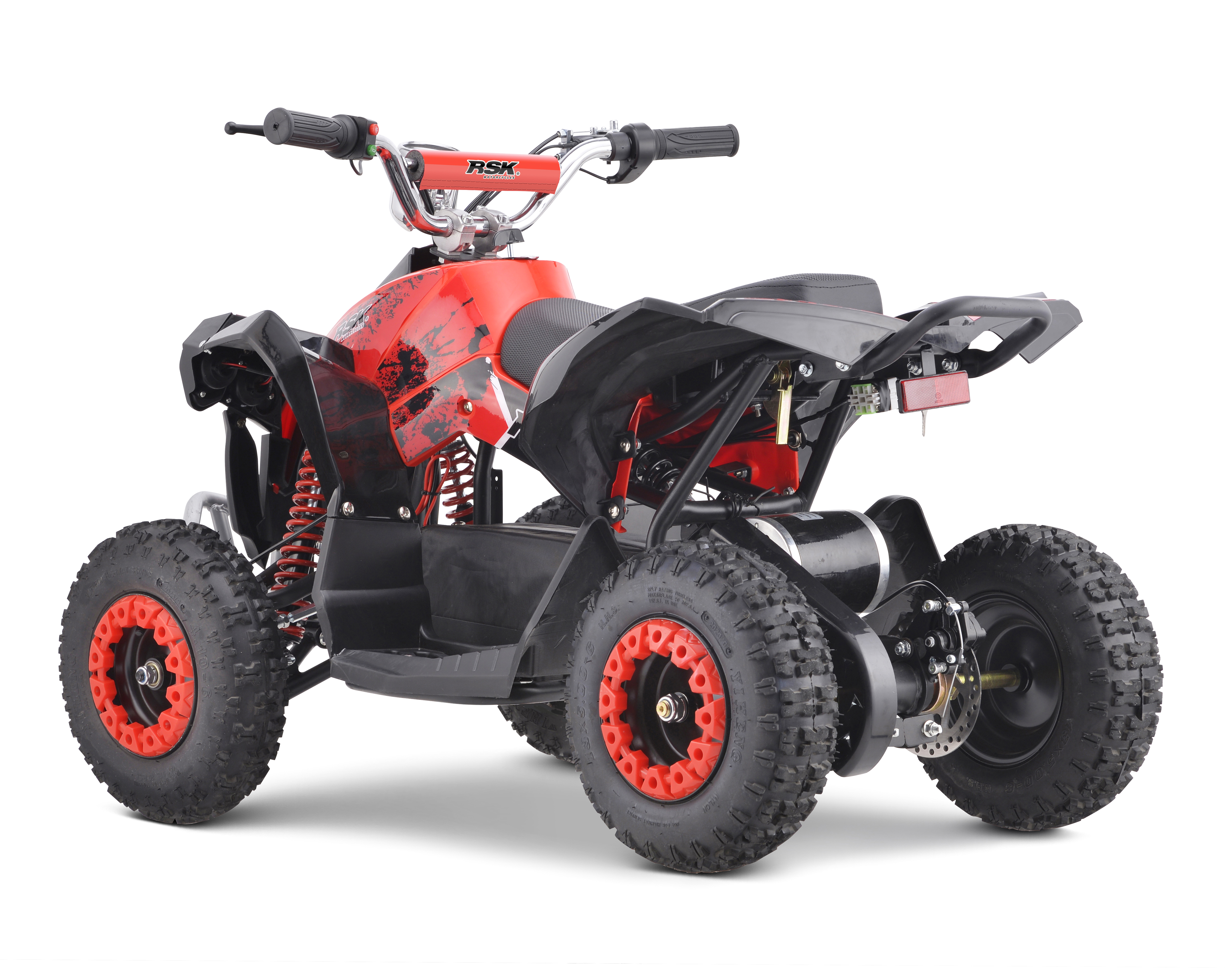 Foto 6 | Foto 6 | Cuatrimoto Eléctrica RSK E-Quad Rojo