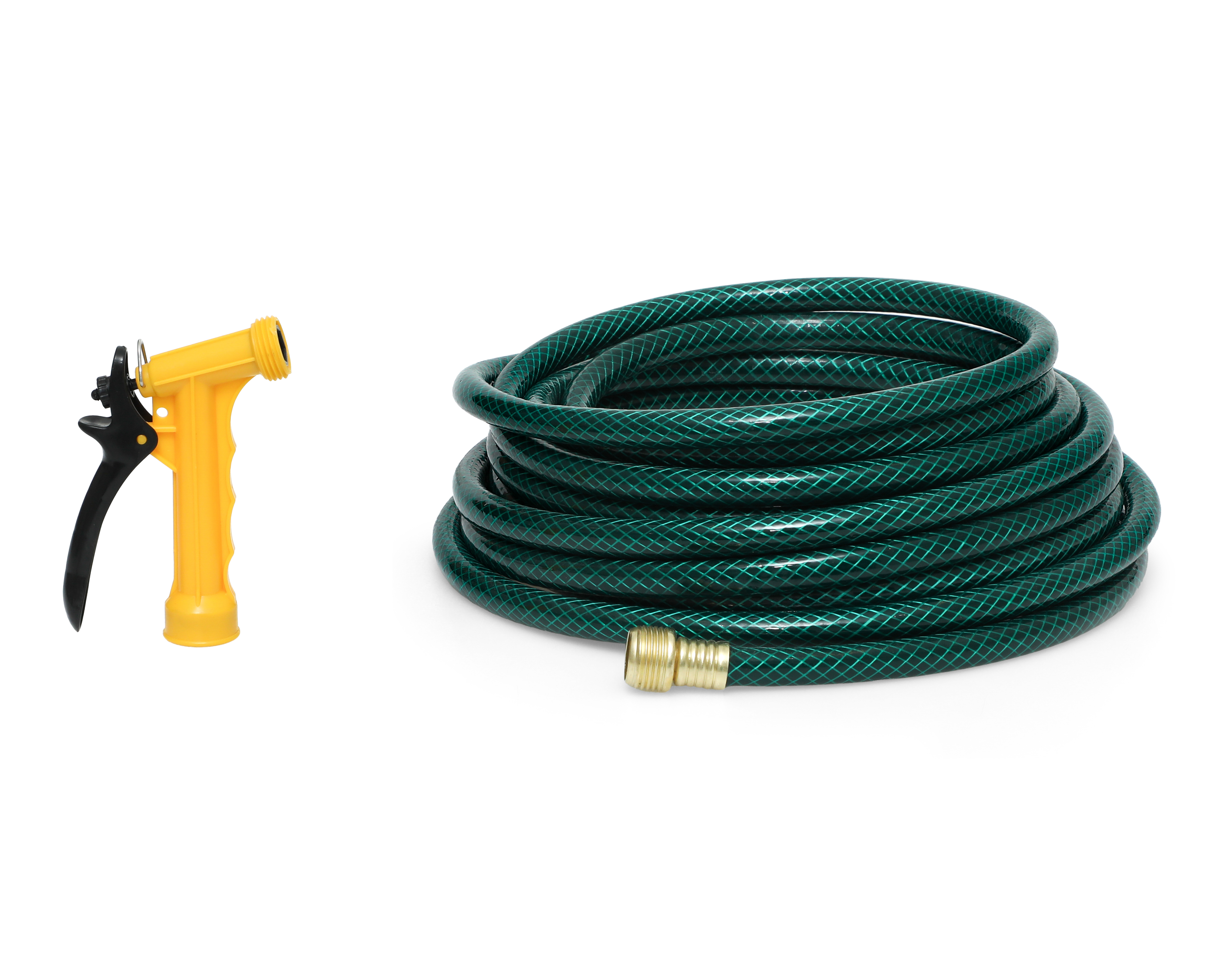 Manguera con Pistola de Riego 10 m Verde