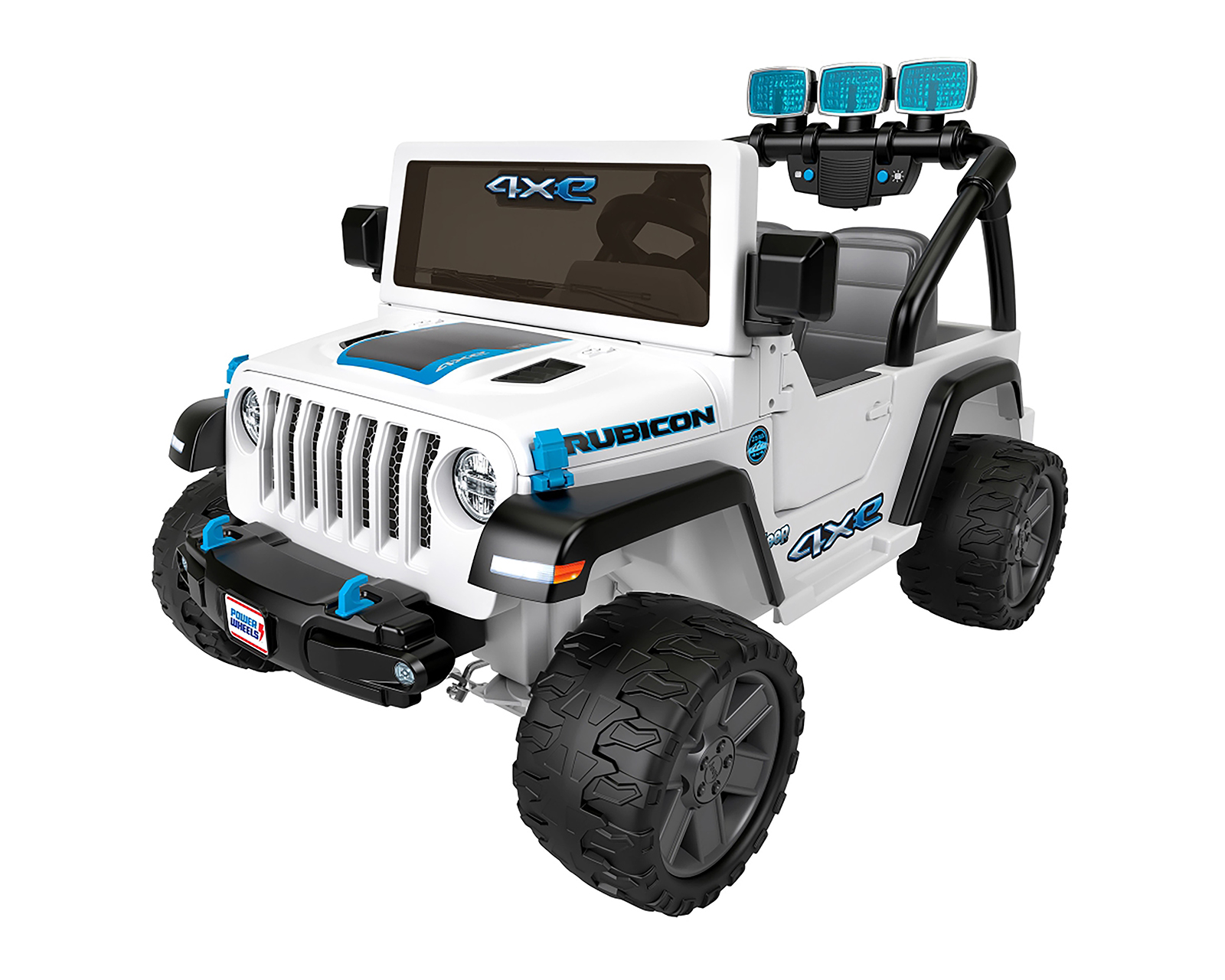 Foto 2 pulgar | Foto 1 | Montable Eléctrico Powerwheel Jeep Blanco