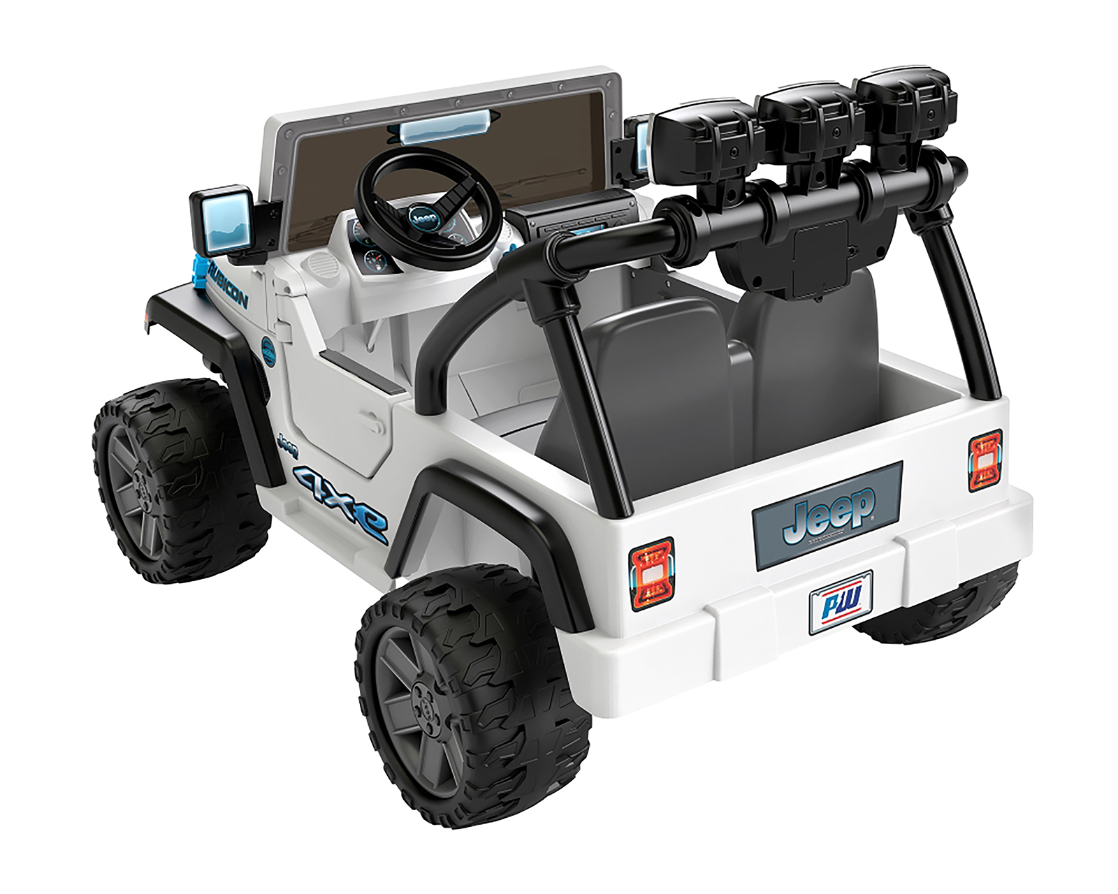 Foto 6 | Foto 6 | Montable Eléctrico Powerwheel Jeep Blanco