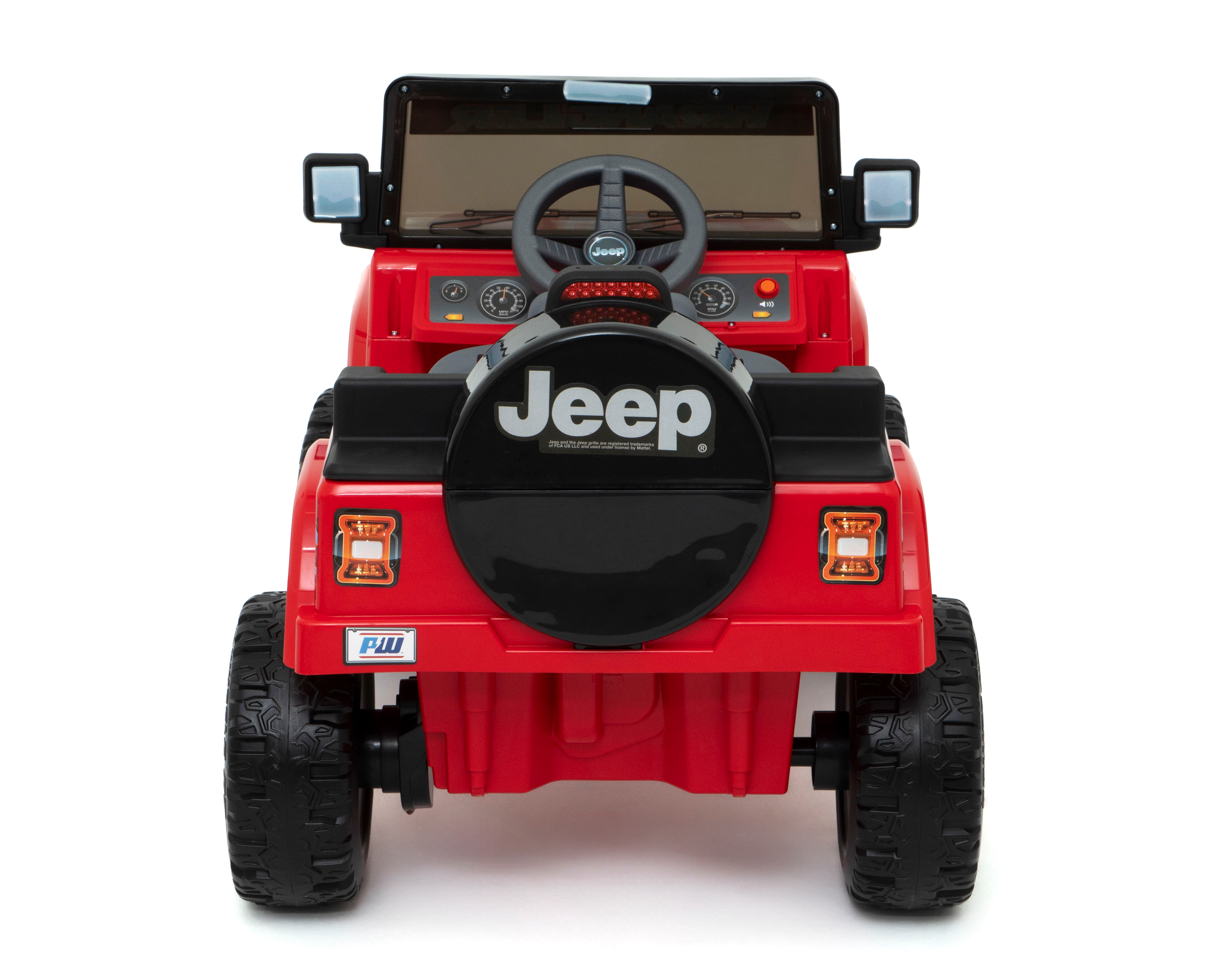 Foto 3 | Foto 3 | Montable Eléctrico Powerwheel Jeep Rojo