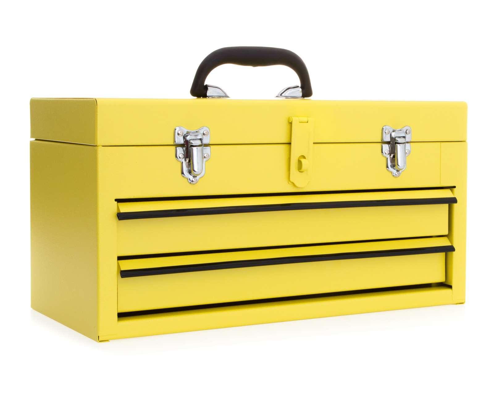 Foto 1 | Foto 1 | Caja para Herramientas Surtek Metálica 2 Gavetas