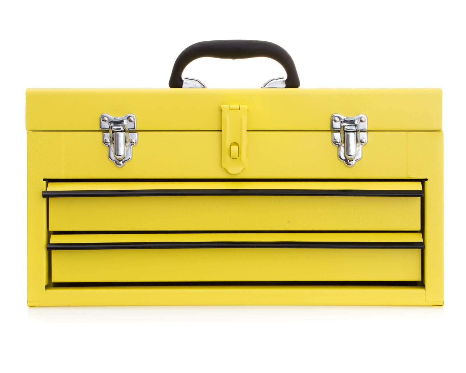 Foto 3 pulgar | Foto 2 | Caja para Herramientas Surtek Metálica 2 Gavetas