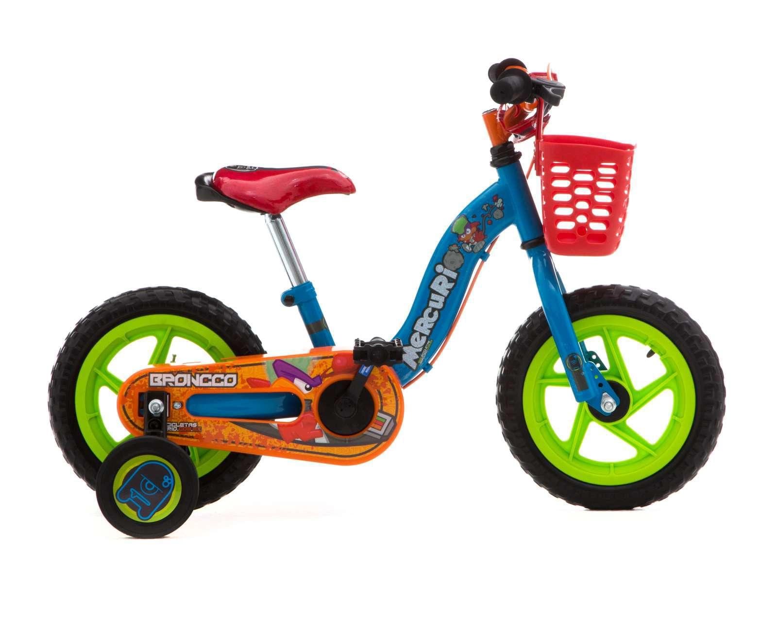 Foto 3 pulgar | Foto 2 | Bicicleta Infantil Mercurio Broncco 12" Azul