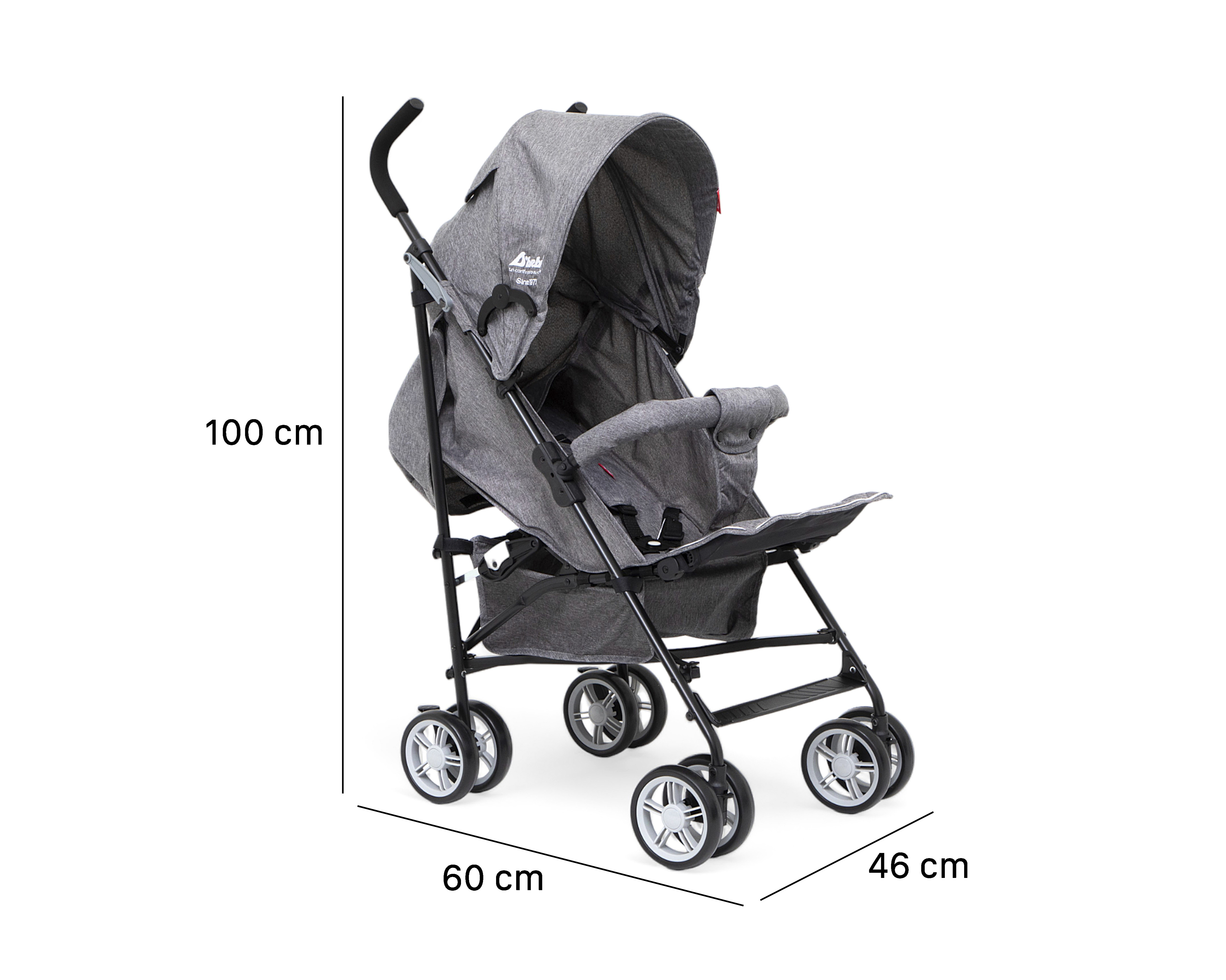 Foto 6 | Foto 6 | Carriola D'Bebé Buggy Gris
