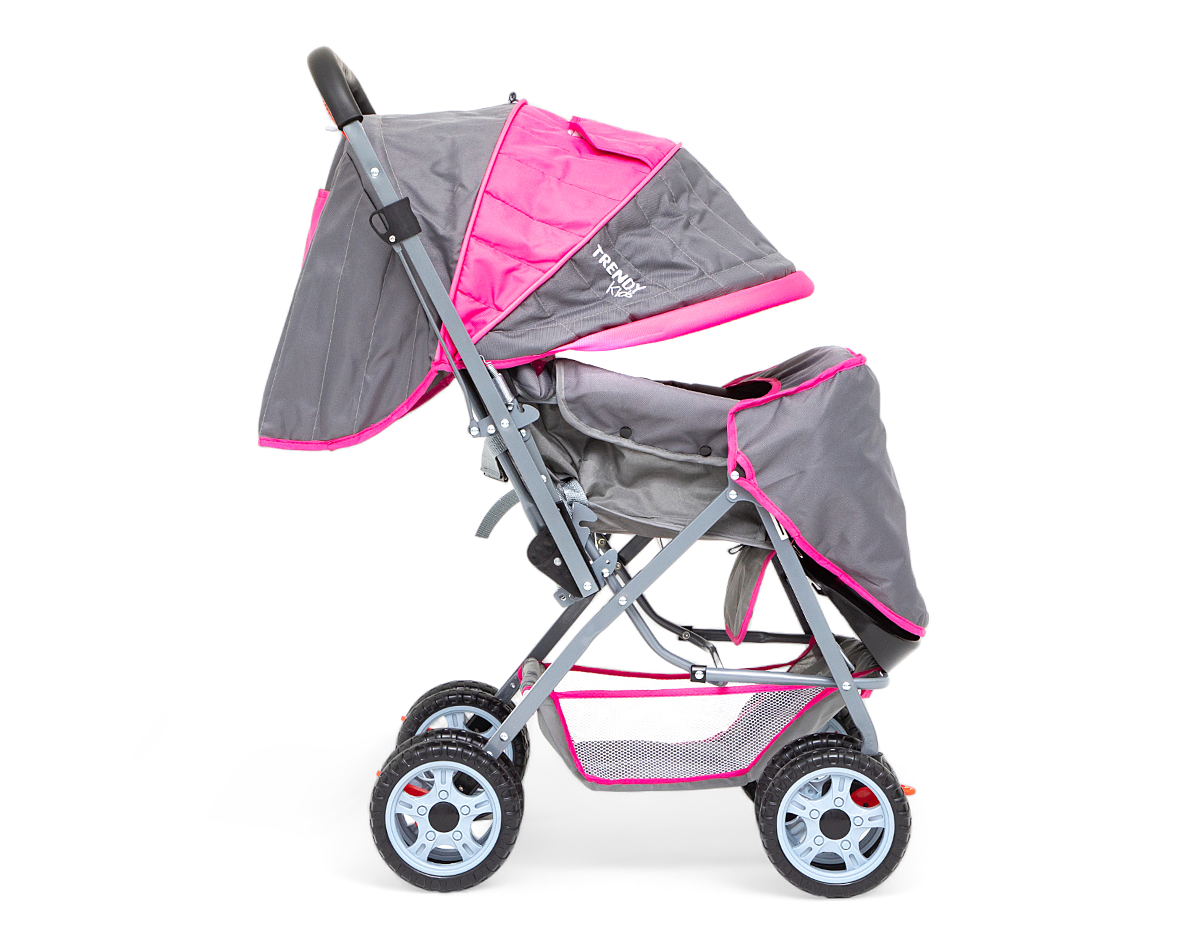 Foto 3 pulgar | Foto 2 | Carriola Trendy Kids Sonic Reversible Gris