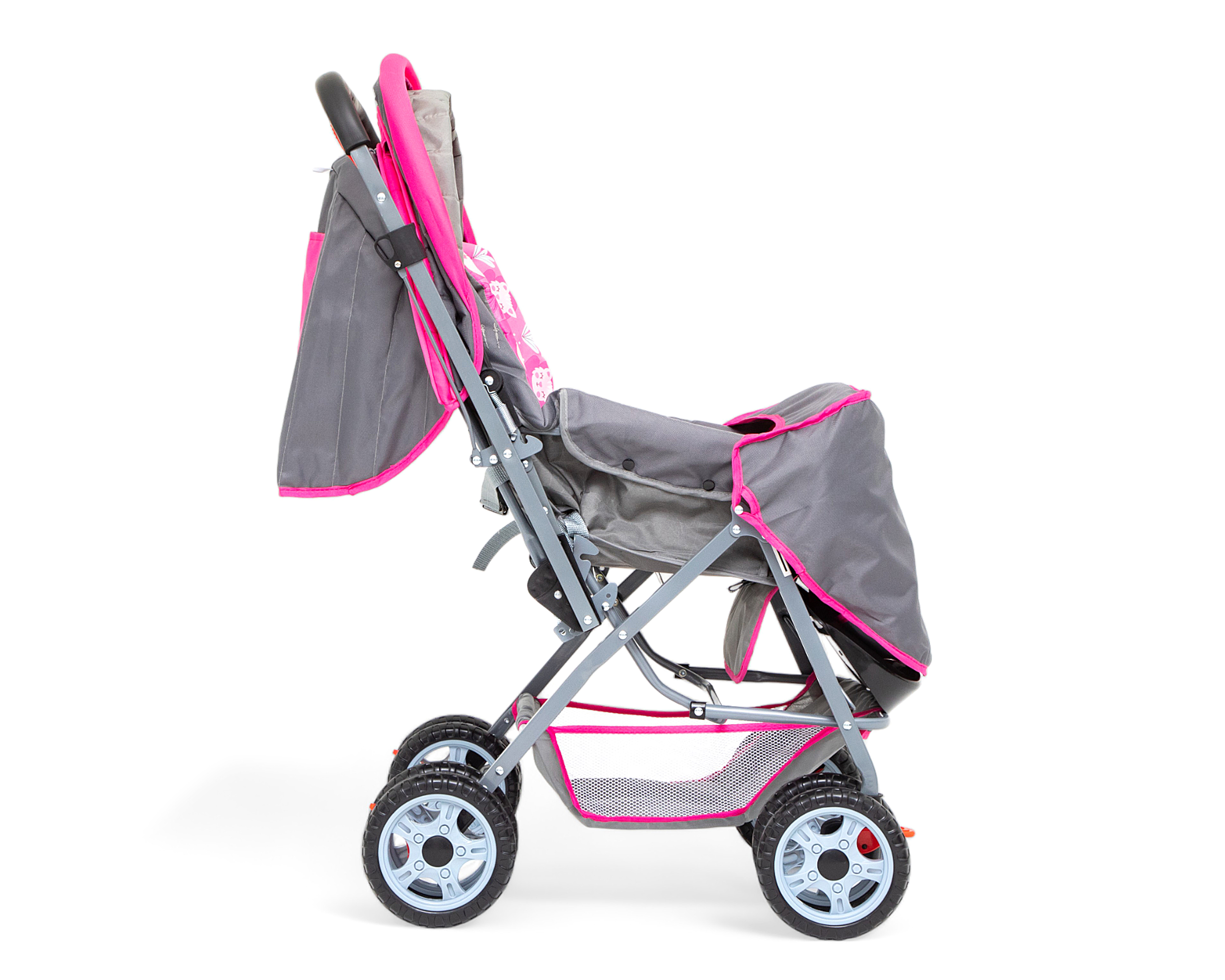 Foto 4 pulgar | Foto 3 | Carriola Trendy Kids Sonic Reversible Gris