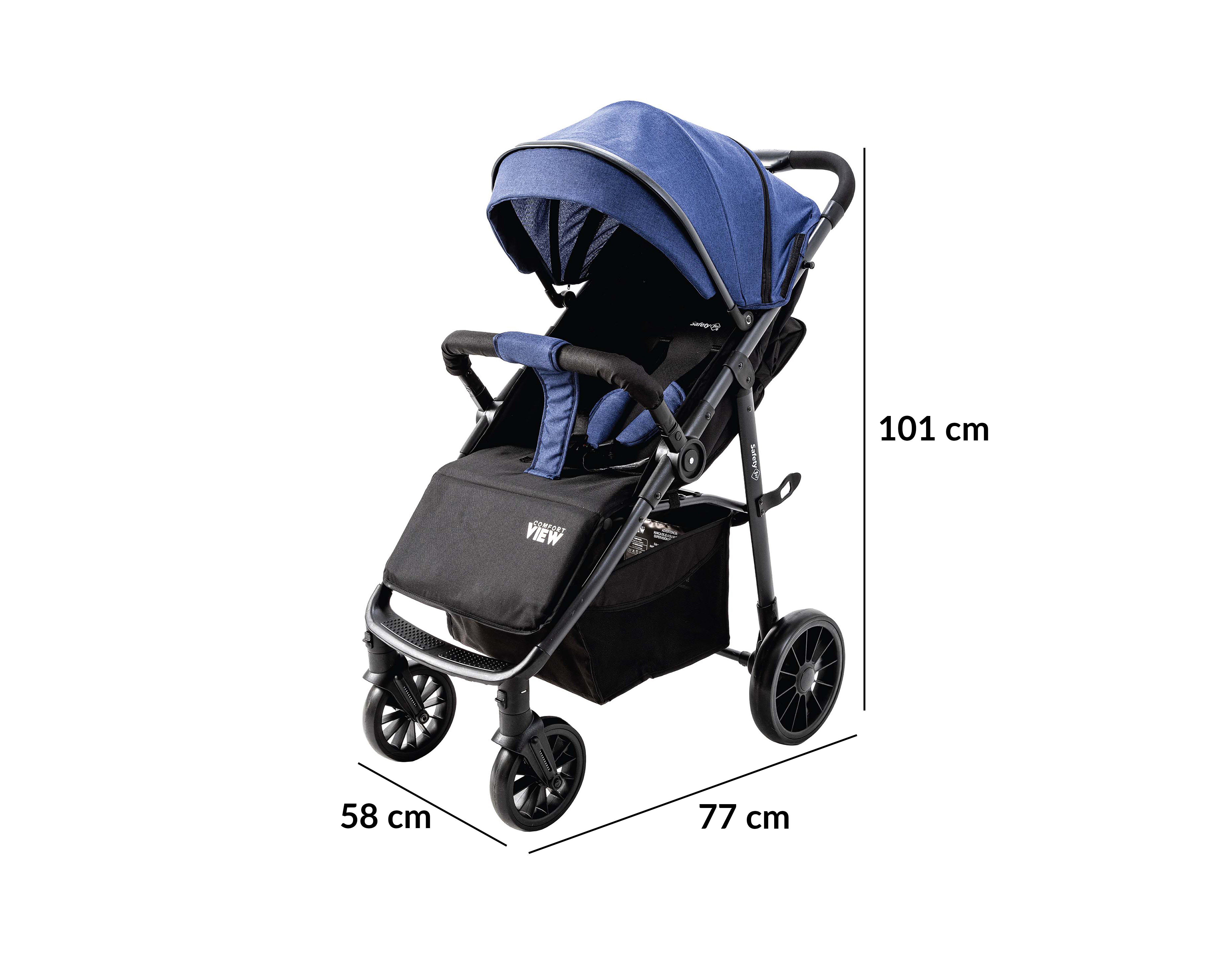 Foto 10 | Foto 10 | Carriola Safety 1ST Comfort View Negra