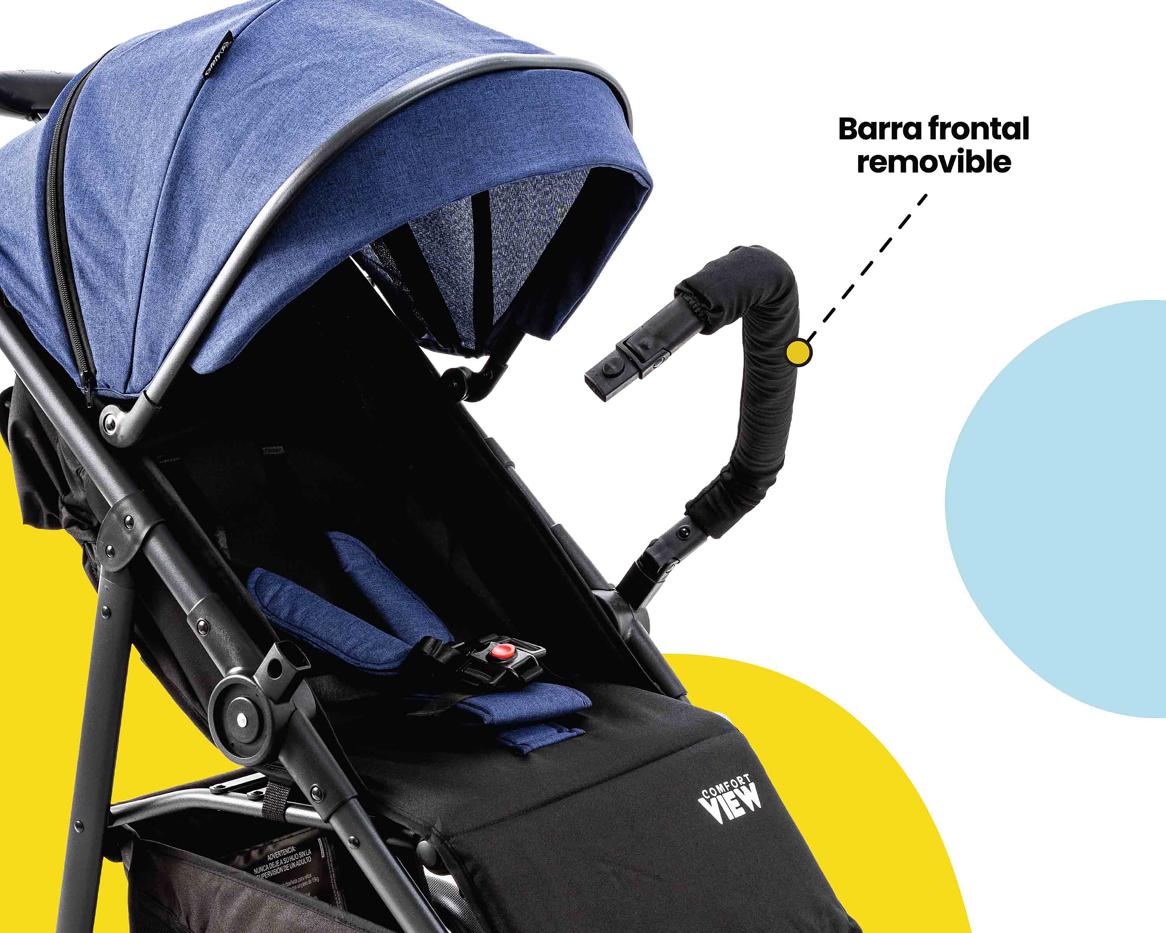 Foto 4 | Foto 4 | Carriola Safety 1ST Comfort View Negra