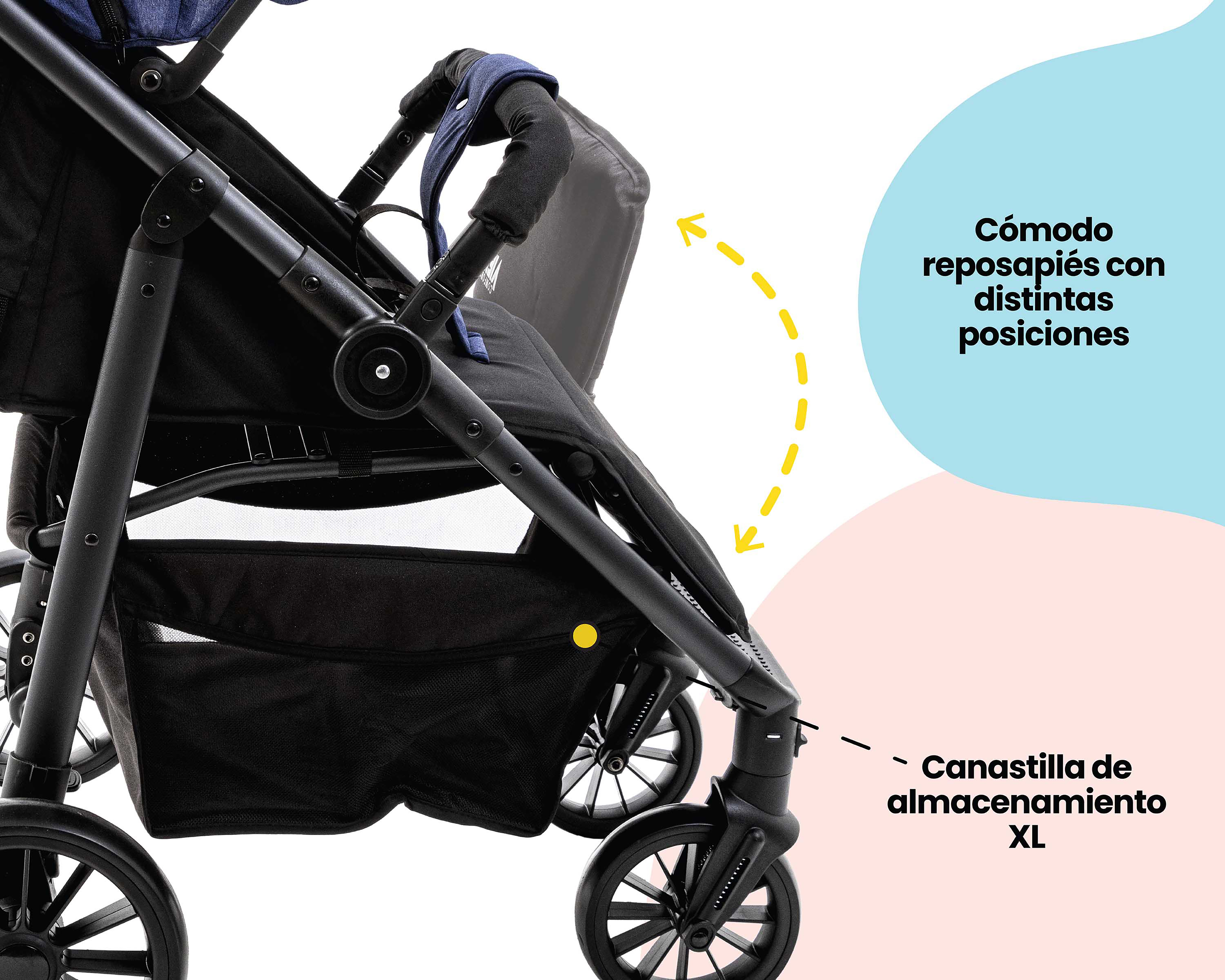 Foto 8 | Foto 8 | Carriola Safety 1ST Comfort View Negra