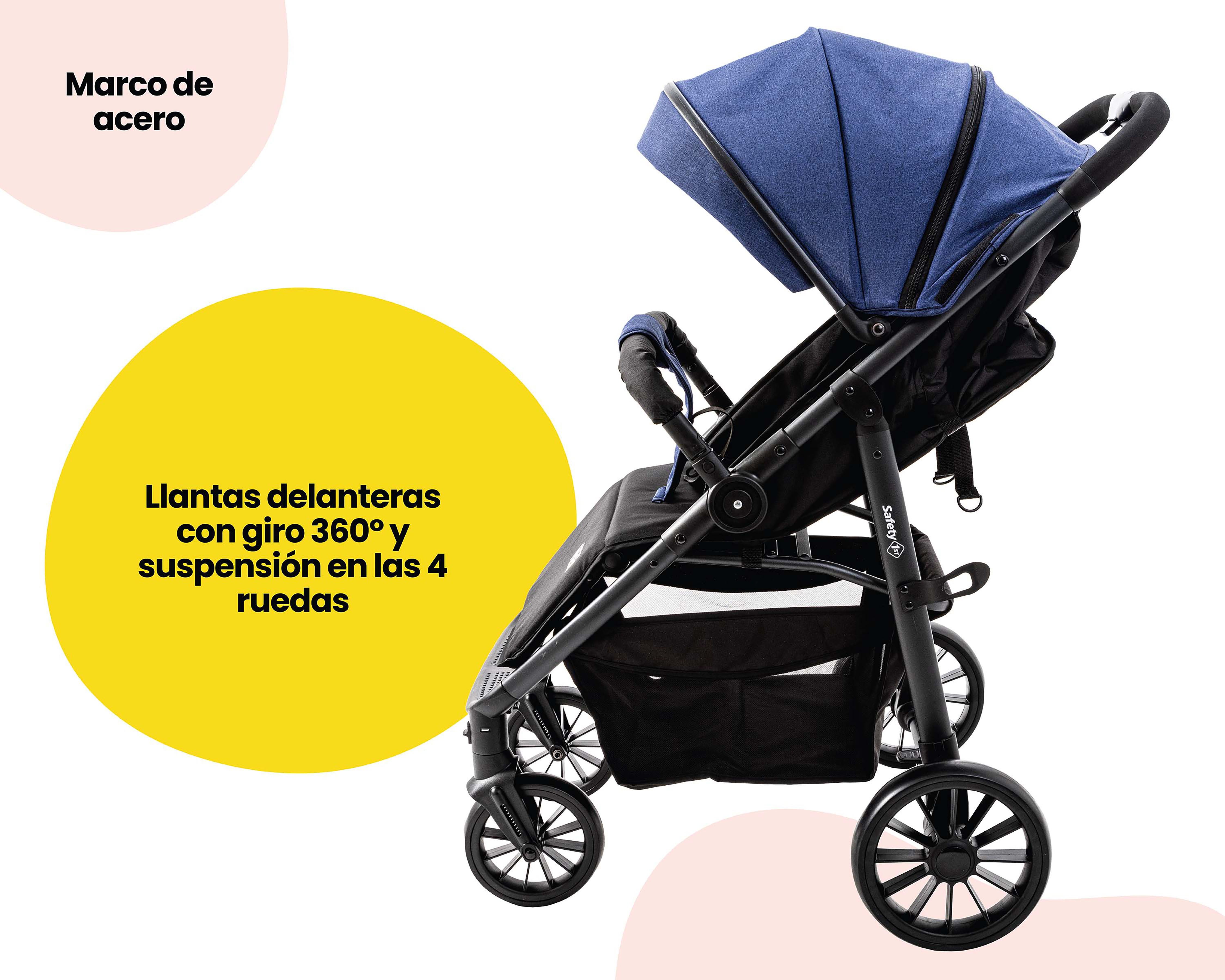 Foto 9 | Foto 9 | Carriola Safety 1ST Comfort View Negra