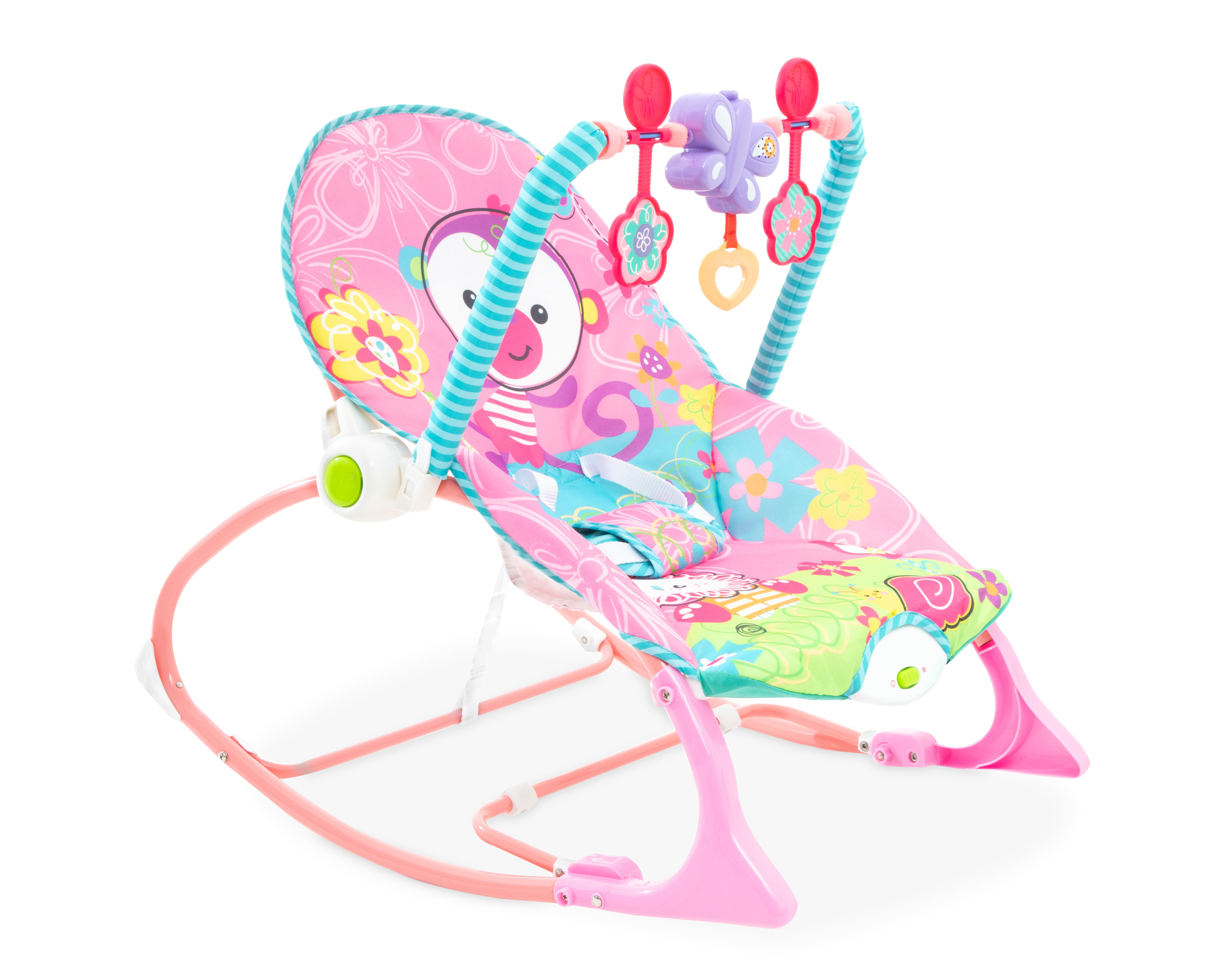 Foto 2 pulgar | Foto 1 | Bouncer Baby Colors BZ209740 Rosa