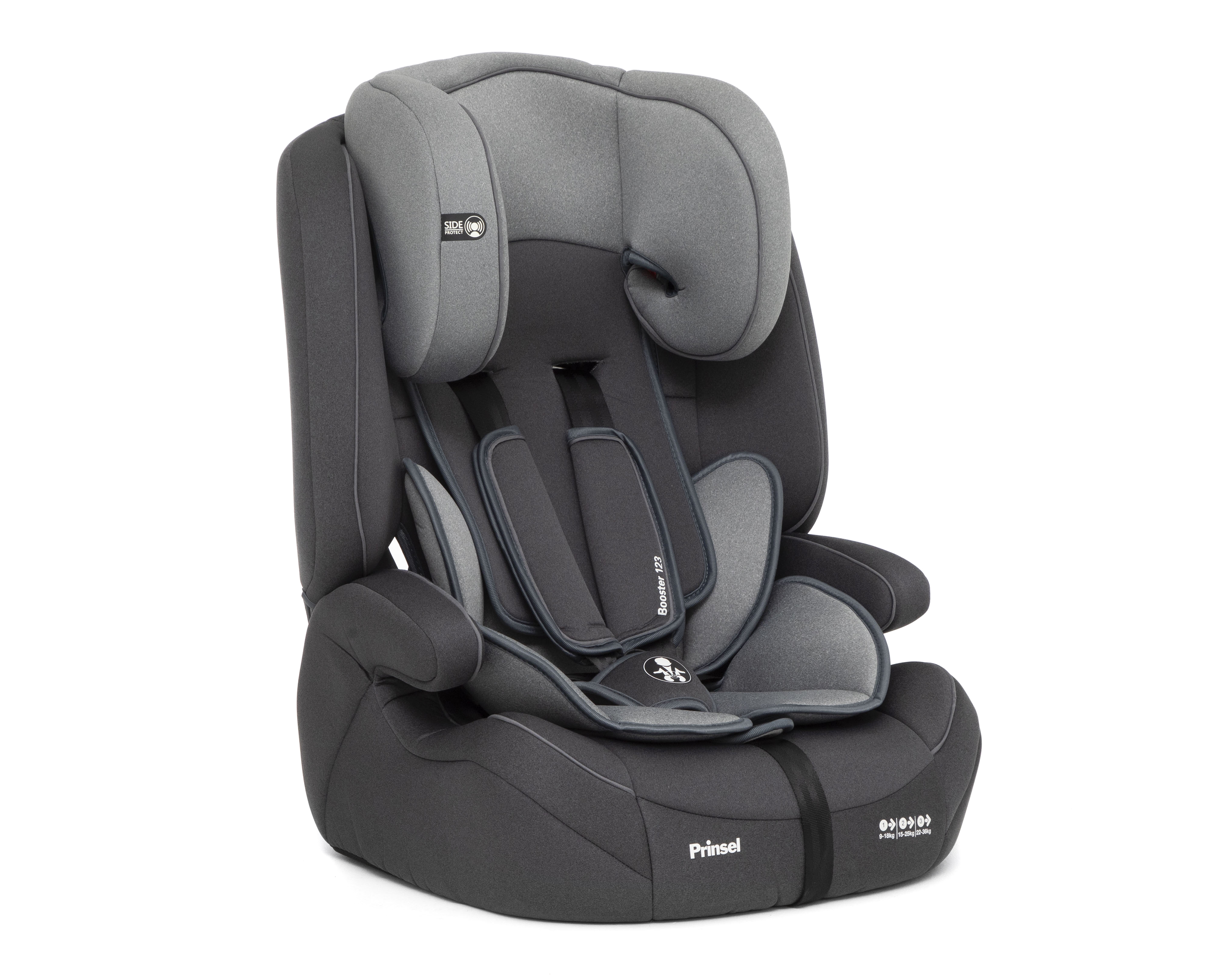 Autoasiento Prinsel Booster 123 5 Puntos de Sujeción