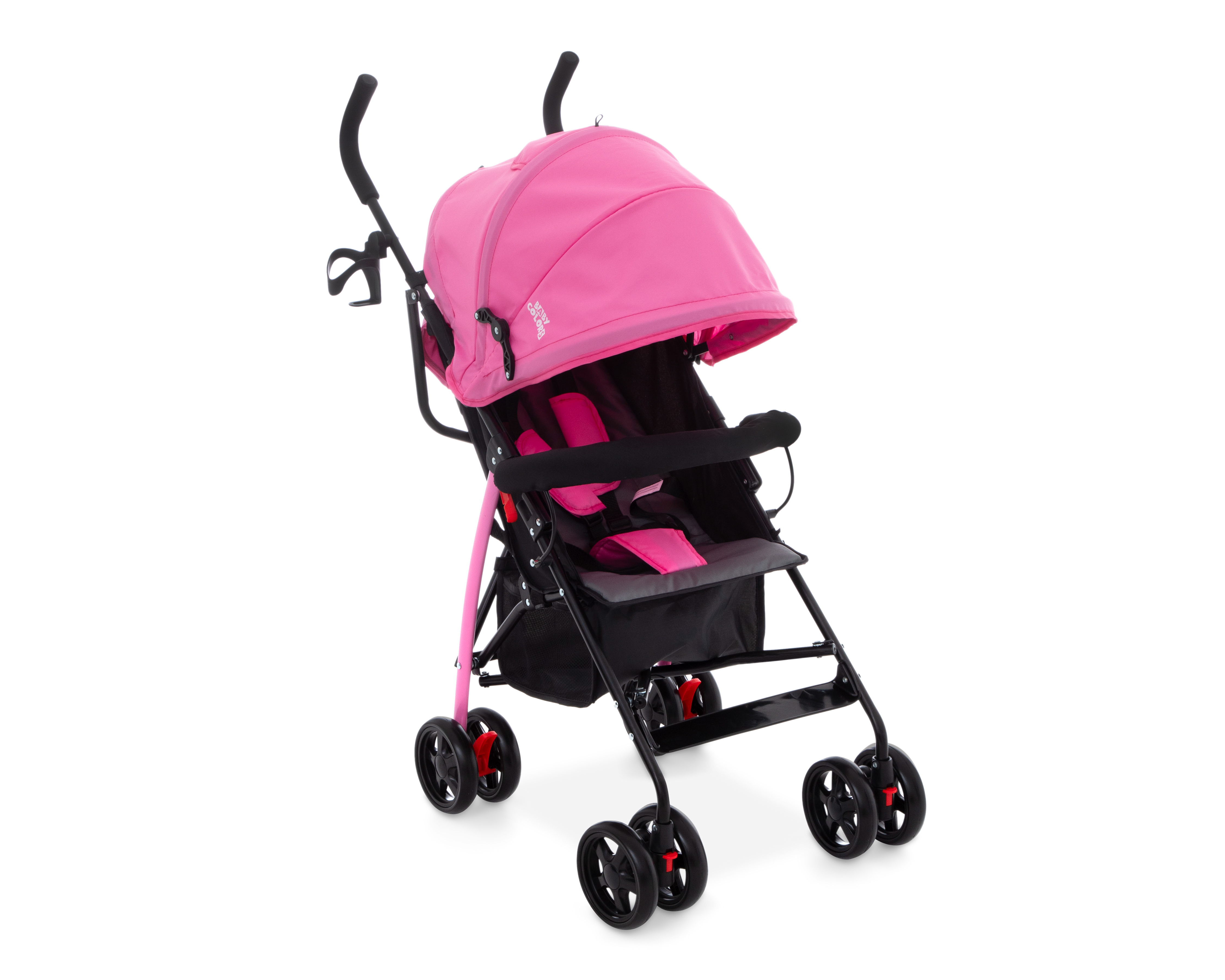 Foto 2 pulgar | Foto 1 | Carriola Baby Colors City Élite Rosa