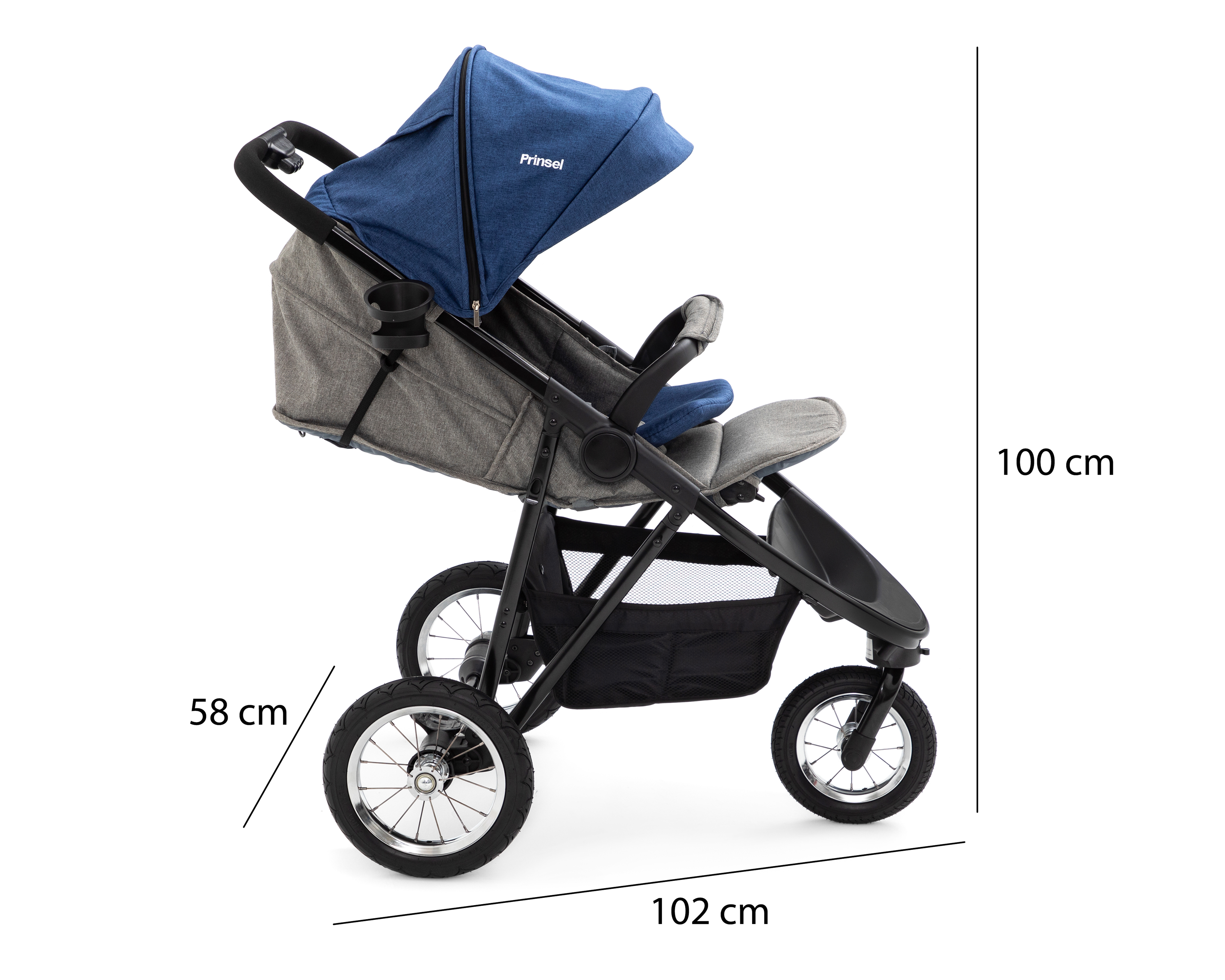 Foto 7 | Foto 7 | Sistema de Viaje Prinsel Jogger Air Gris