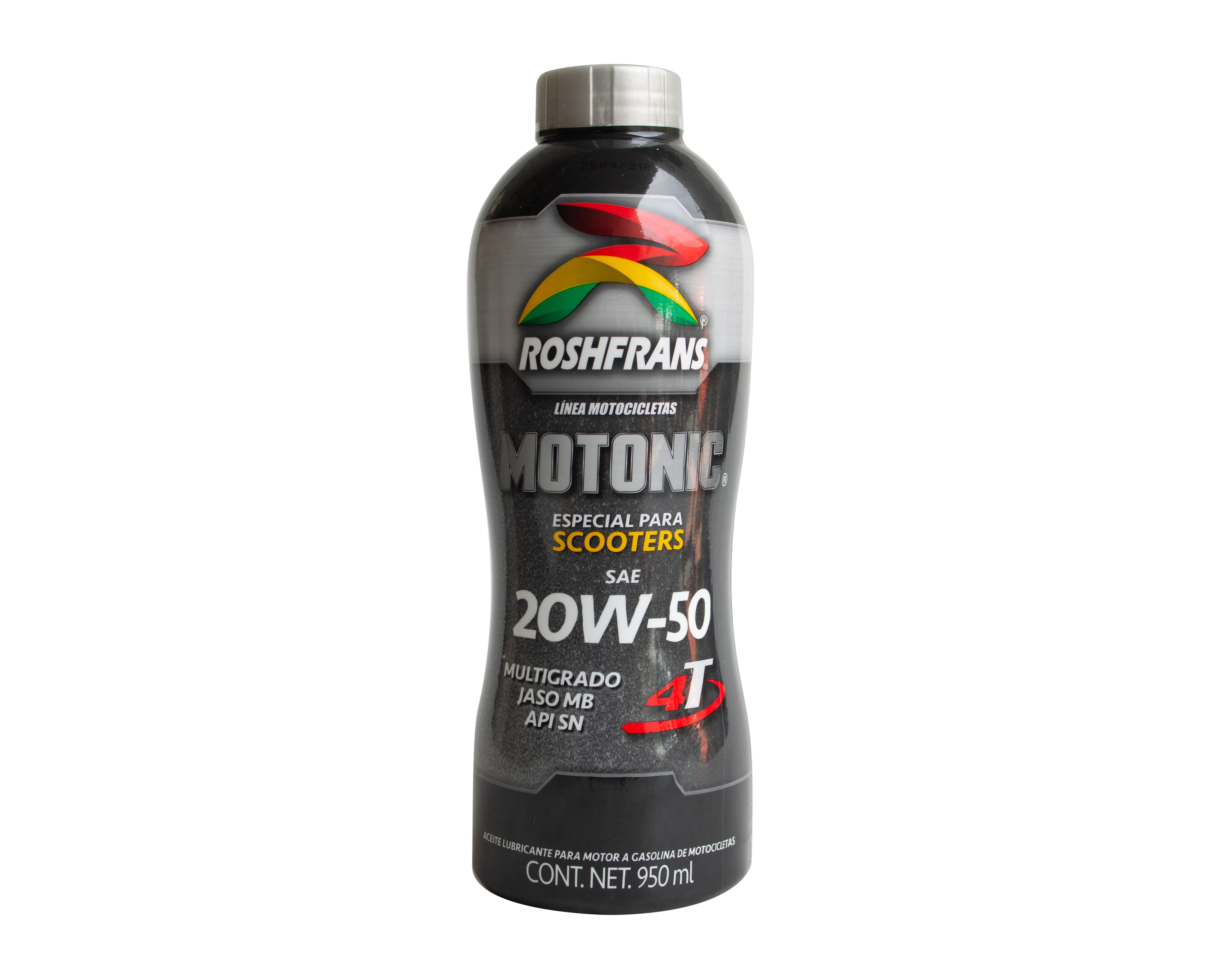Foto 2 pulgar | Foto 1 | Aceite Roshfrans para Motor de Motocicleta 950 ml
