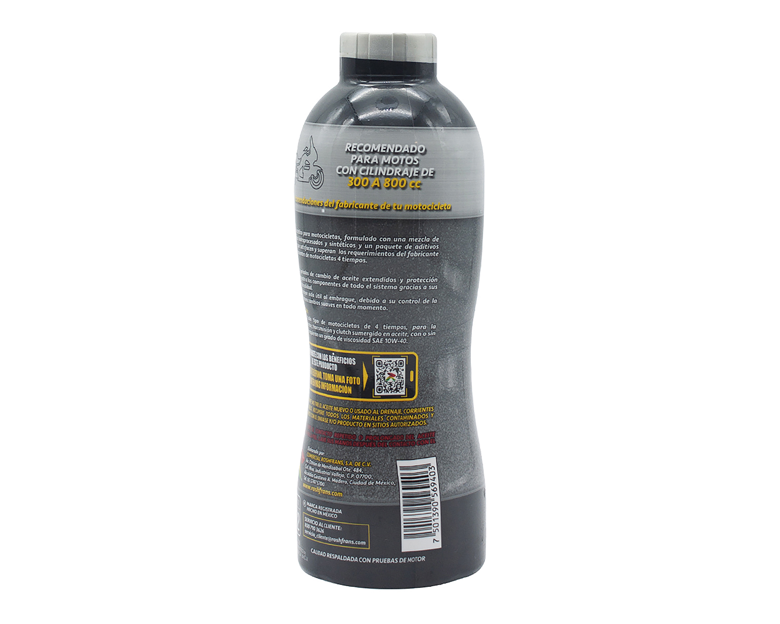 Foto 5 pulgar | Foto 4 | Aceite de Motor Roshfrans para Motocicleta Multigrado 950 ml