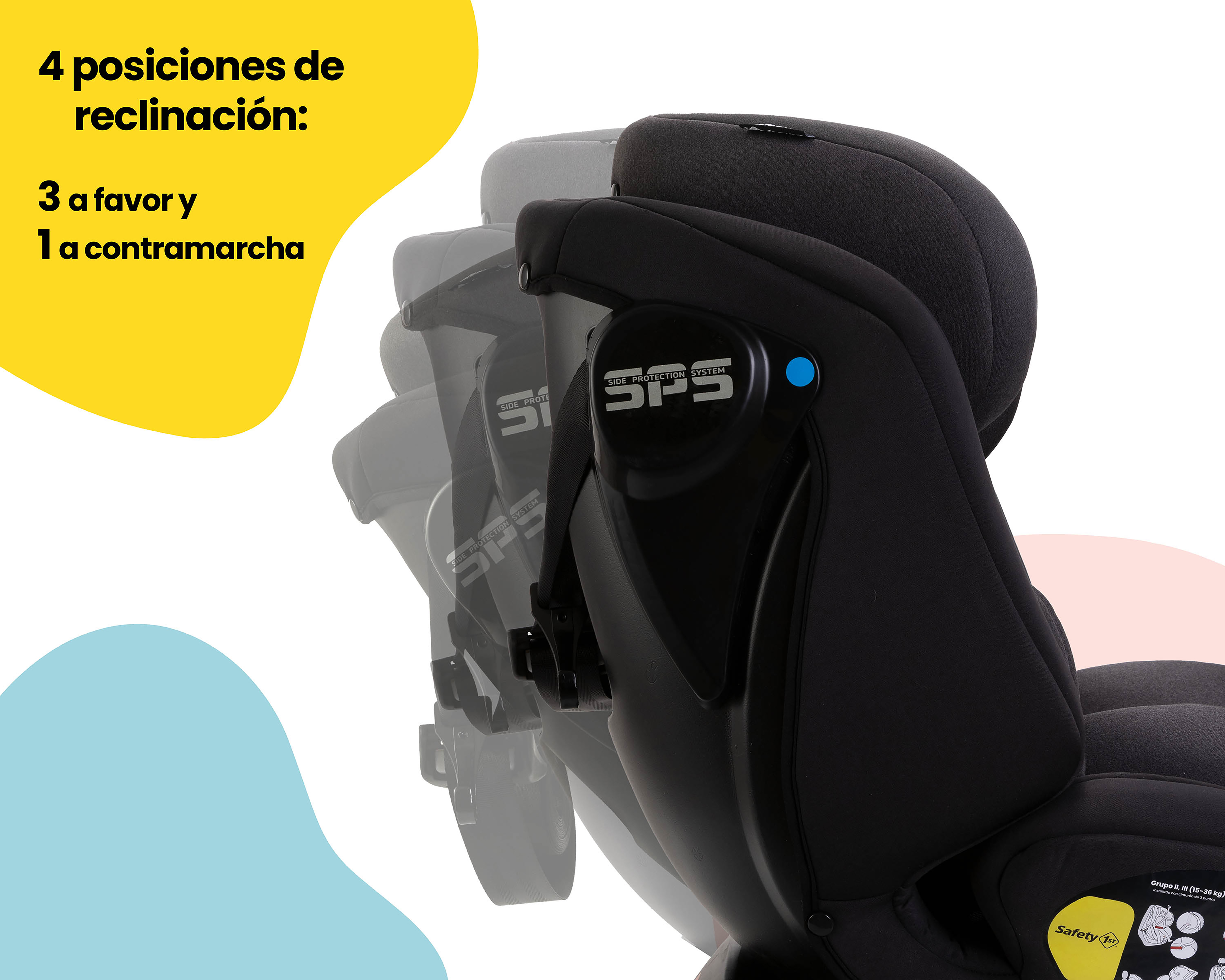 Foto 4 | Foto 4 | Autoasiento Safety 1ST 5 Puntos de Seguridad