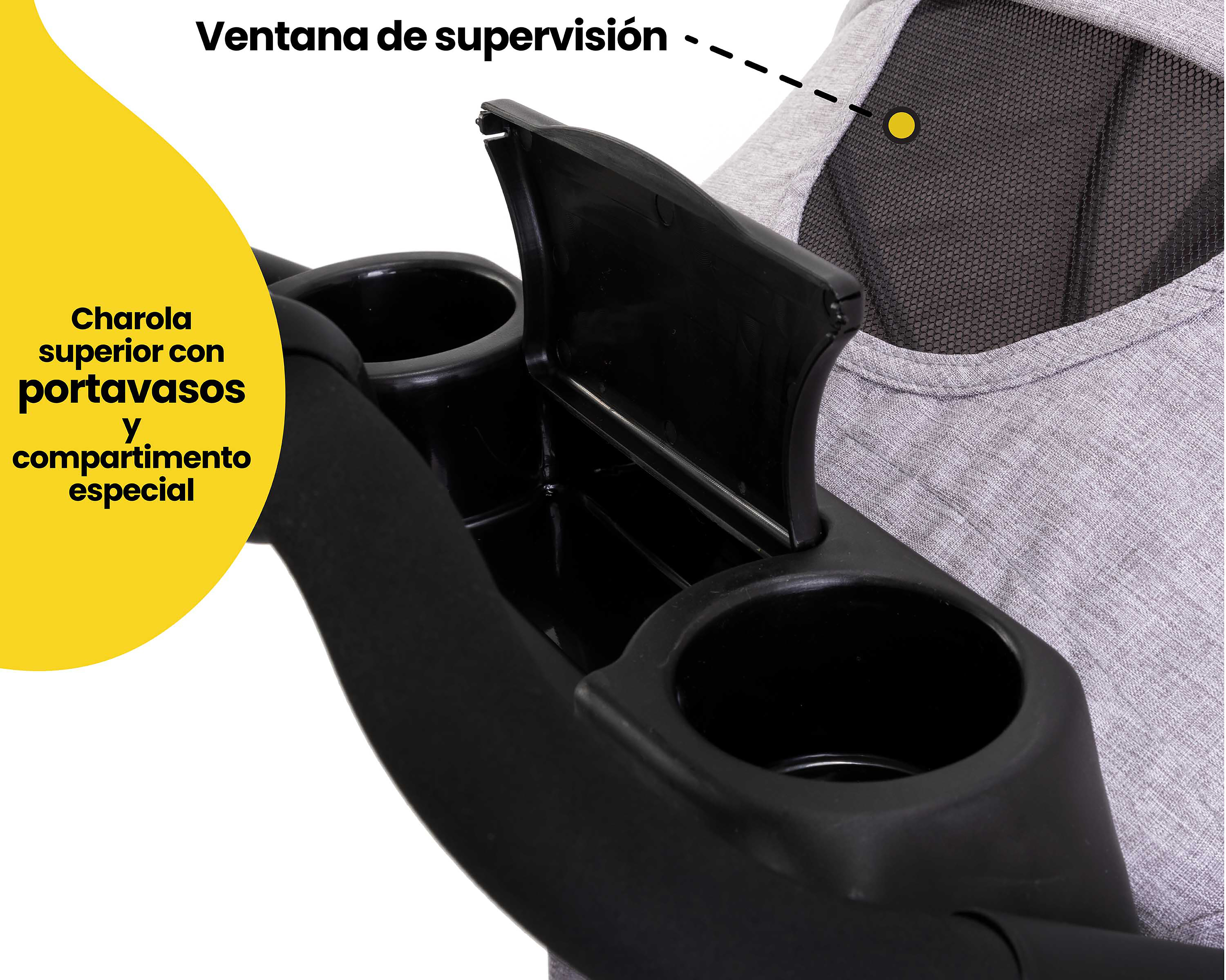 Foto 8 | Foto 6 | Sistema de Viaje Safety 1ST Joy & Ride Gris