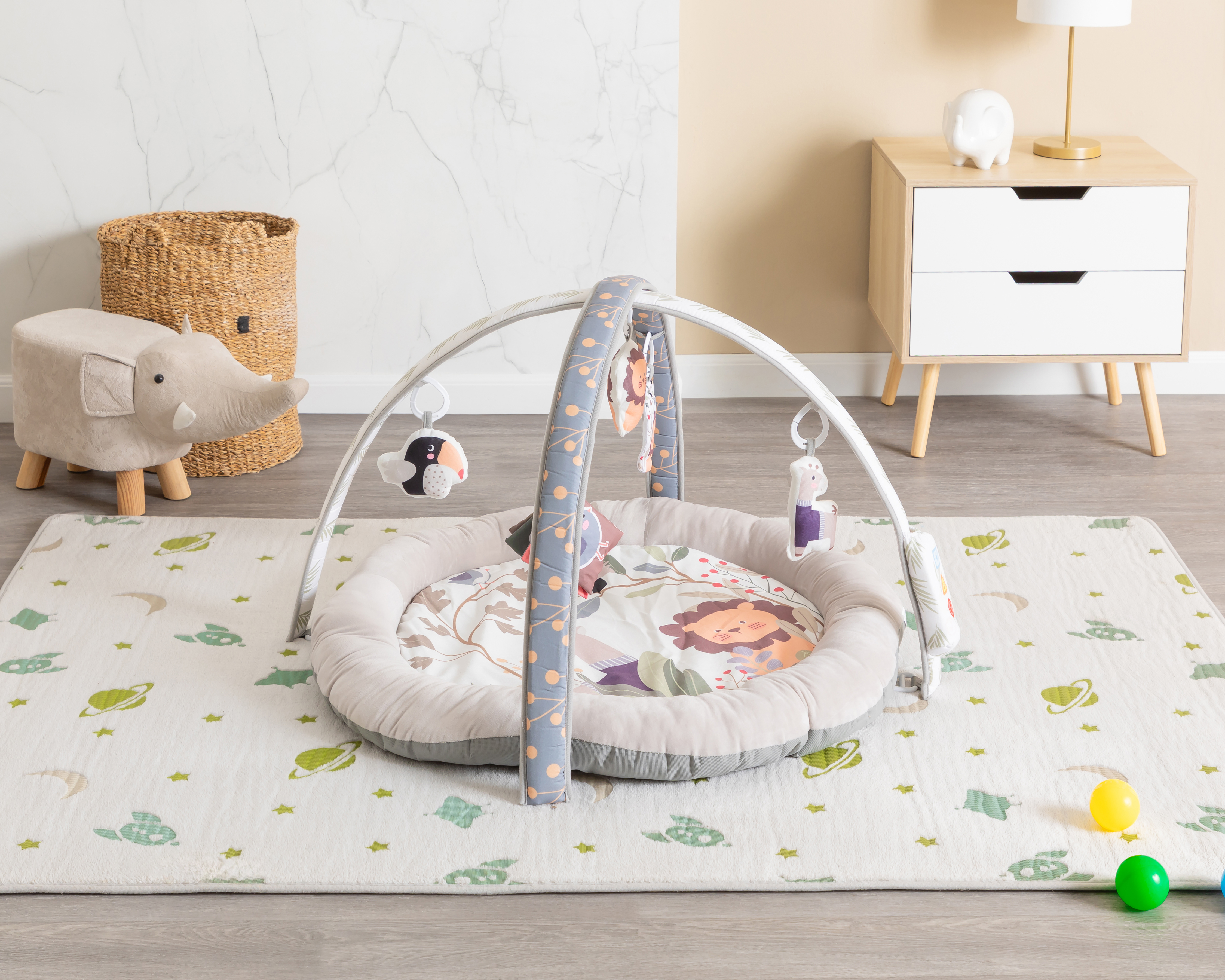 Foto 5 | Foto 5 | Gimnasio para Bebé Baby Colors con Sonido