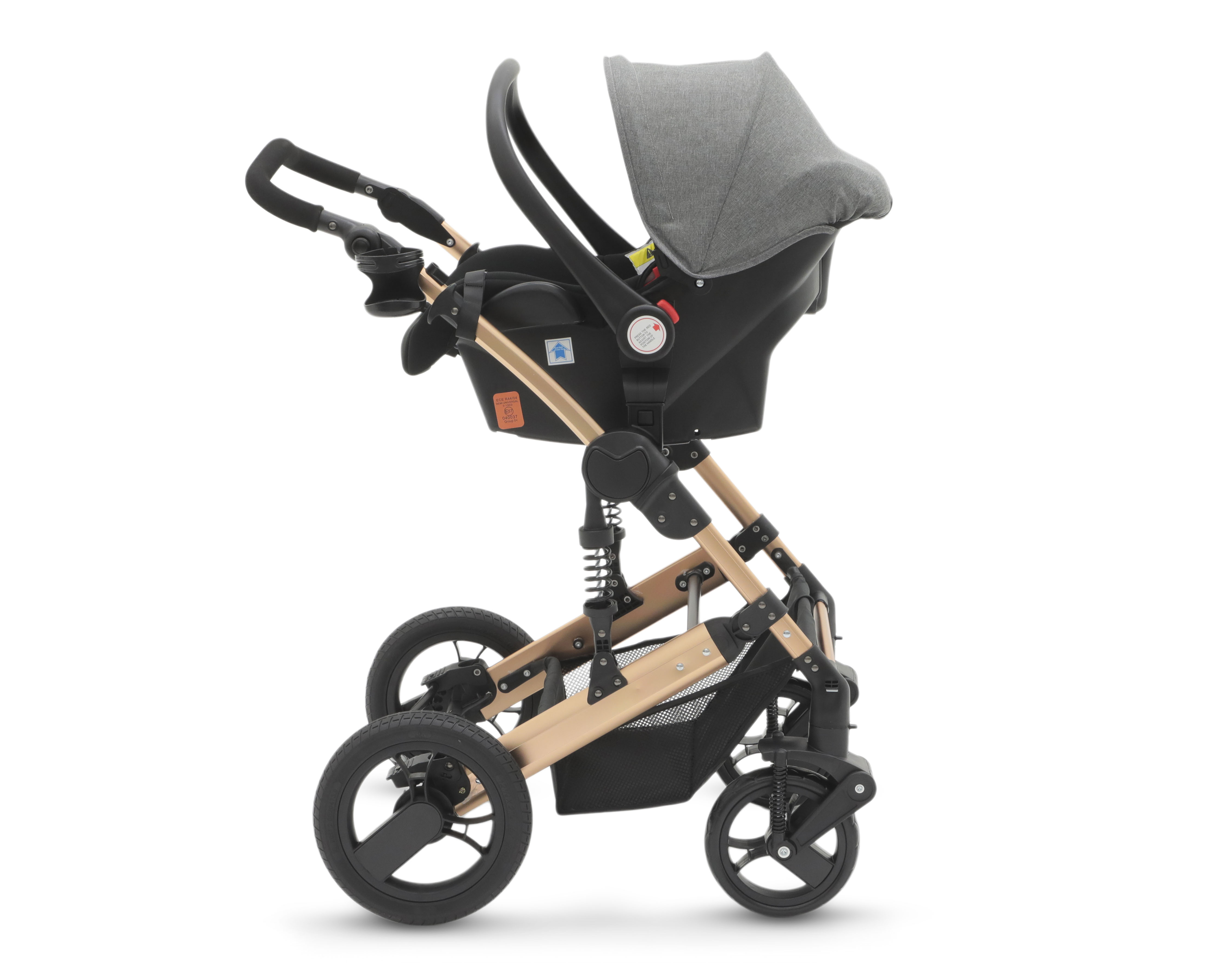 Foto 4 | Foto 4 | Sistema de Viaje Baby Colors Regina Reversible Gris