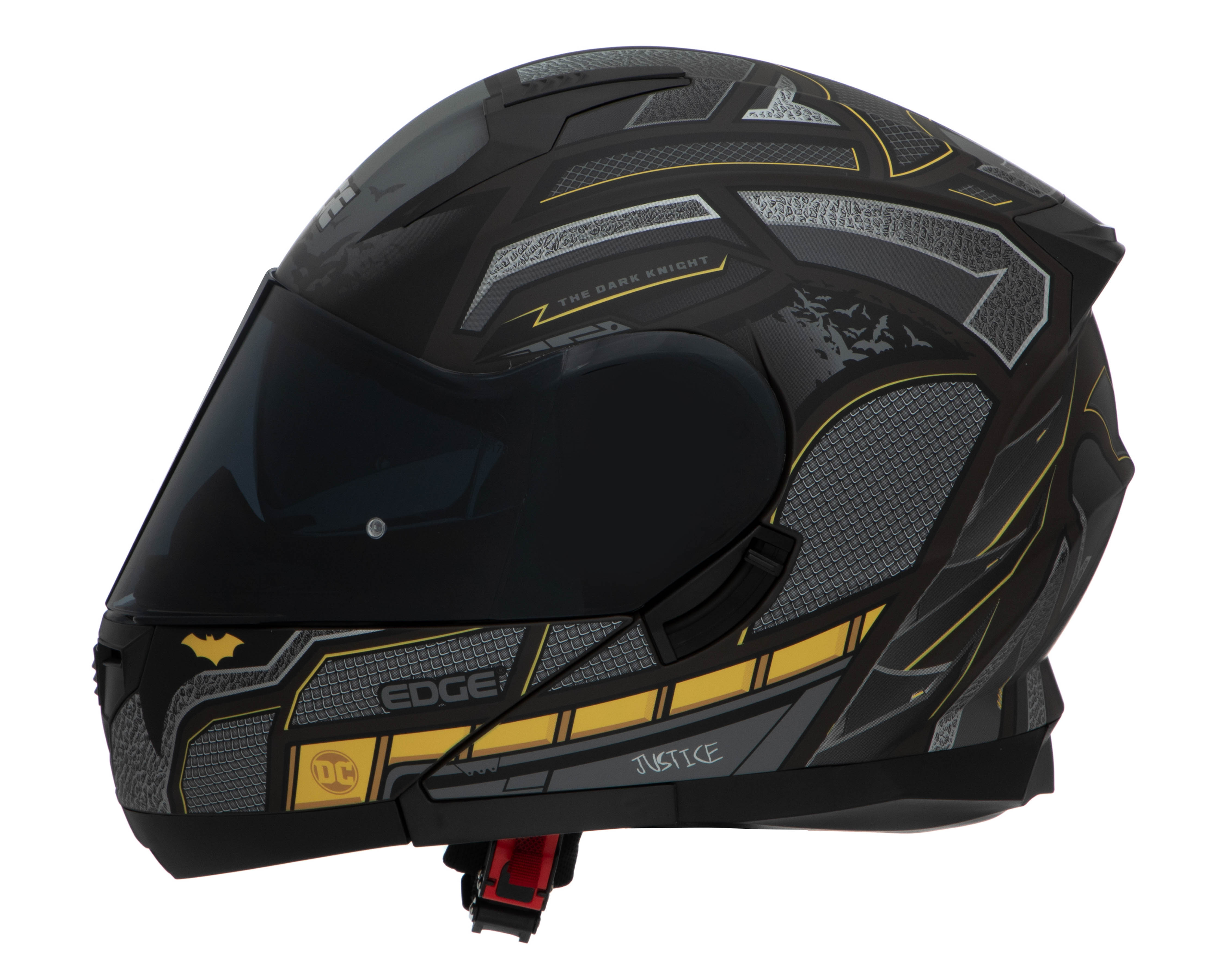 Foto 3 | Foto 3 | Casco para Motocicleta Edge Mediana Doble Visor Negro