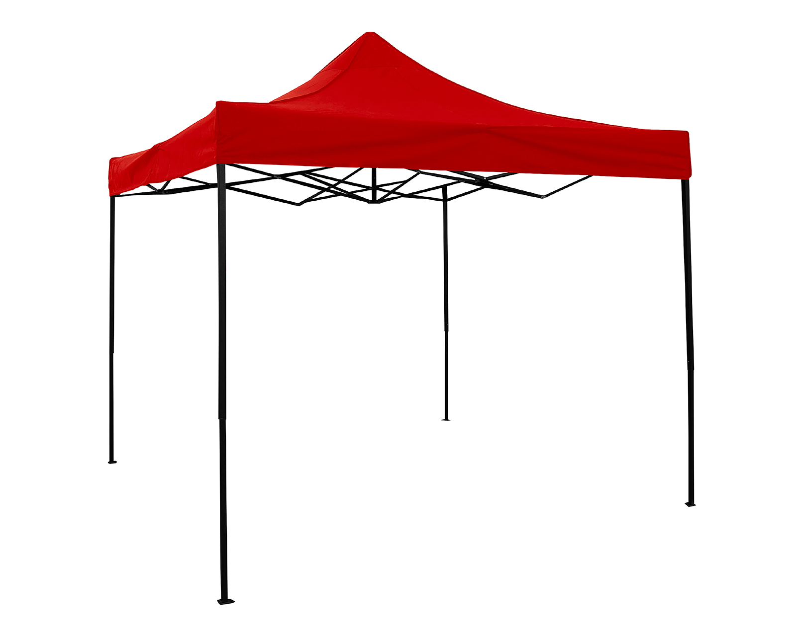 Foto 2 pulgar | Foto 1 | Toldo Styrka Altura Ajustable Rojo 3 x 3 m