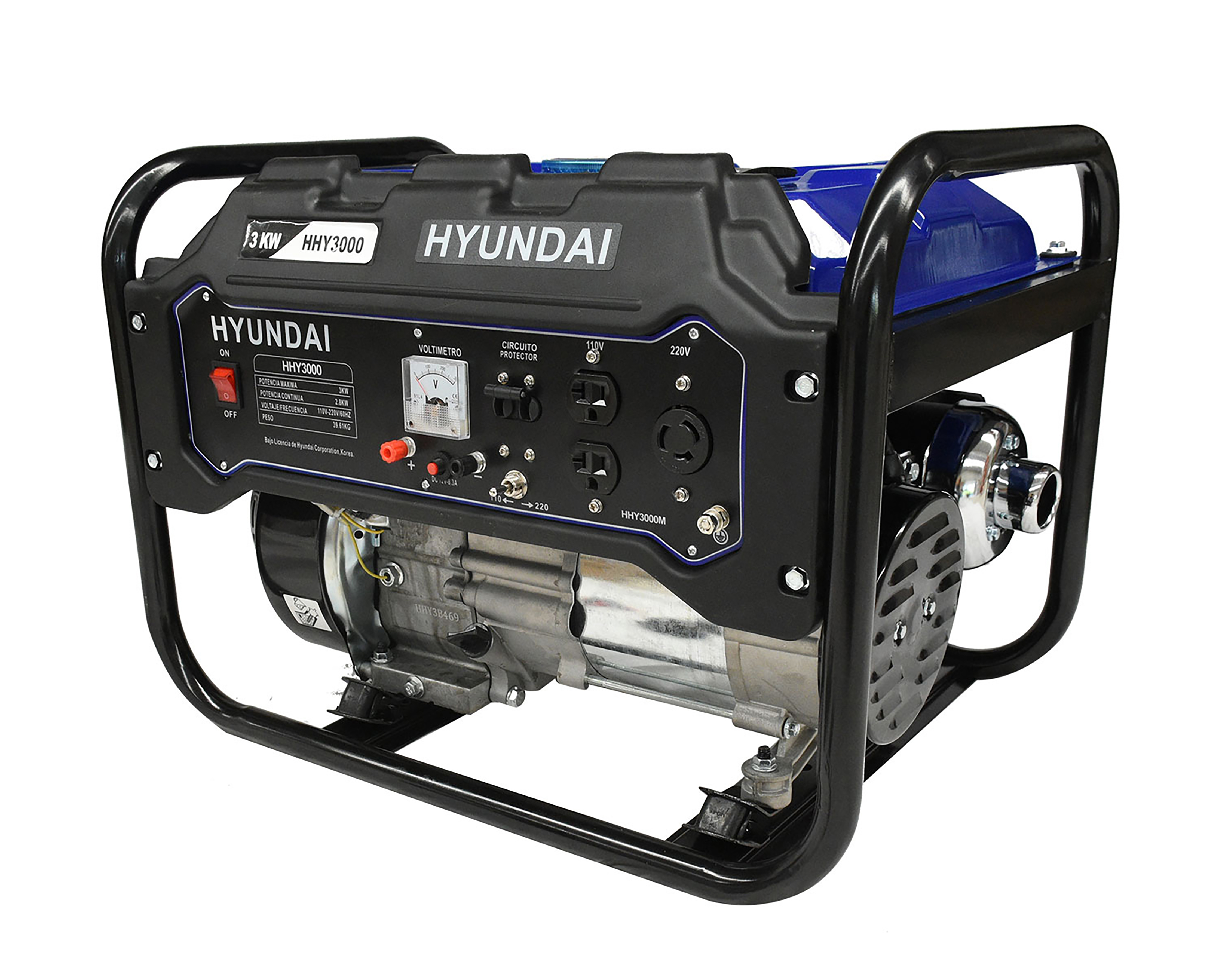 Generador de Luz Hyundai HHY3000 7.5 HP