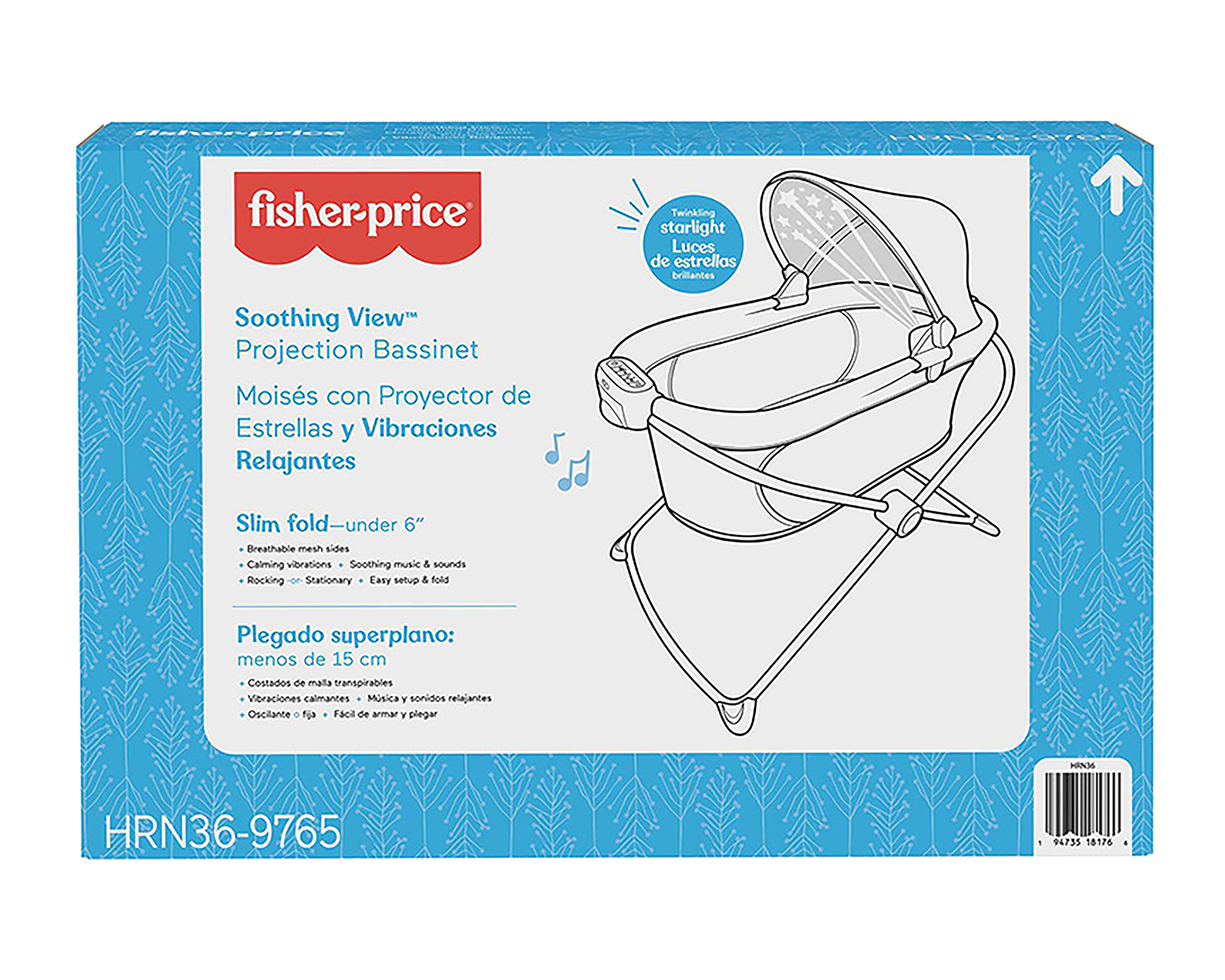 Foto 10 | Foto 10 | Colecho Fisher Price HRN36 Gris