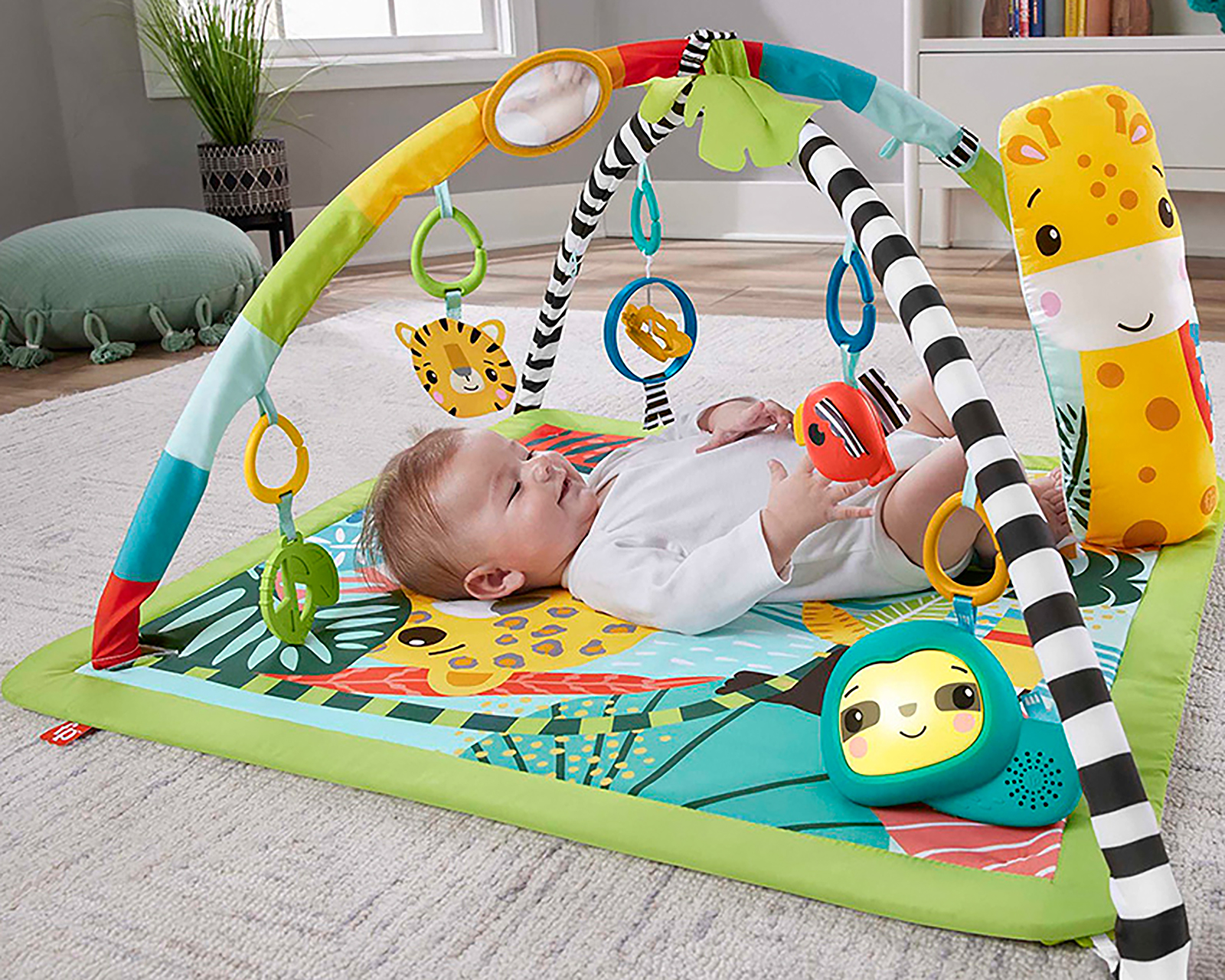 Foto 3 | Foto 3 | Tapete de Actividades Fisher Price Selva Tropical 3 en 1