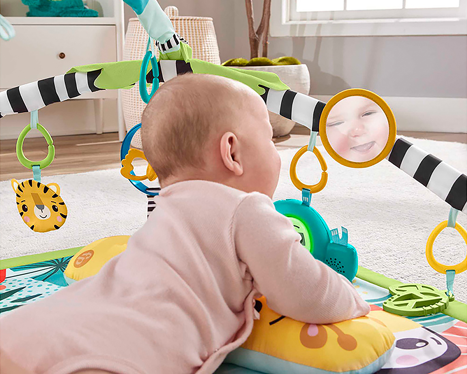 Foto 4 | Foto 4 | Tapete de Actividades Fisher Price Selva Tropical 3 en 1