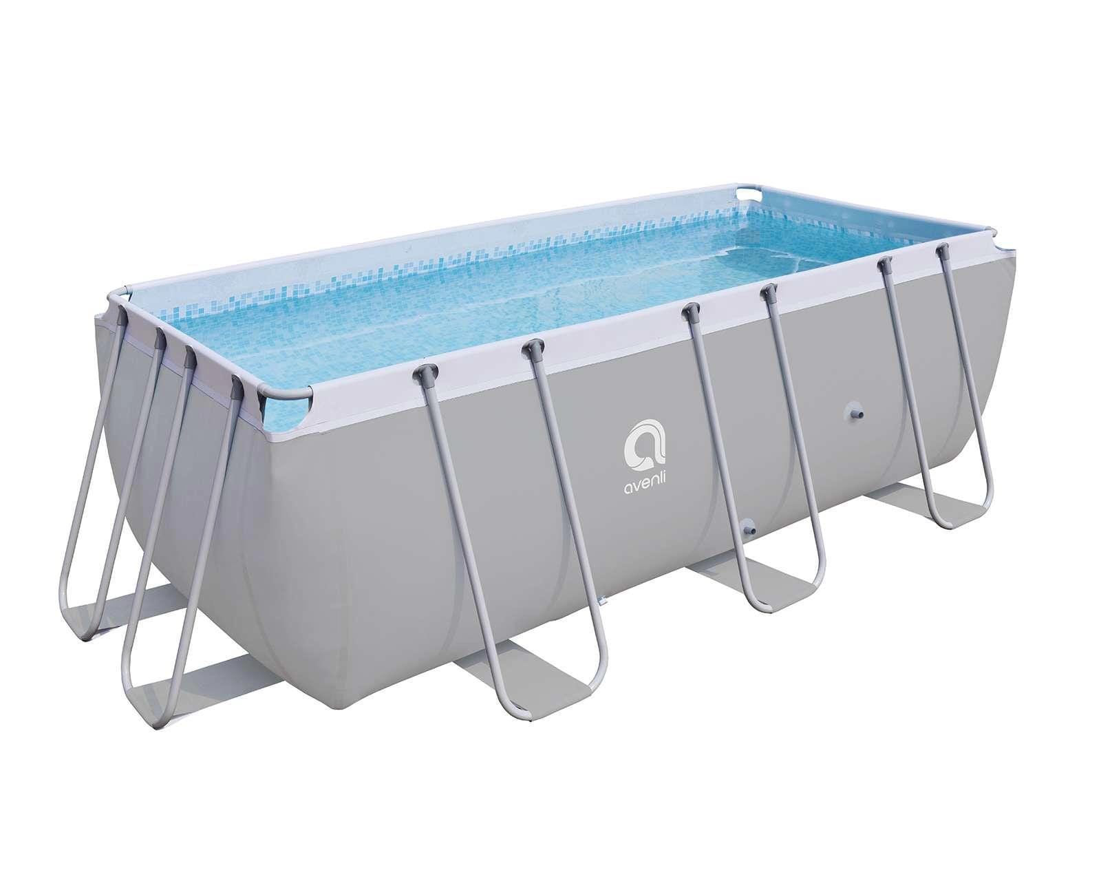 Foto 4 pulgar | Foto 3 | Alberca Rectangular Avenli 7020 L 400 x 200 x 99 cm