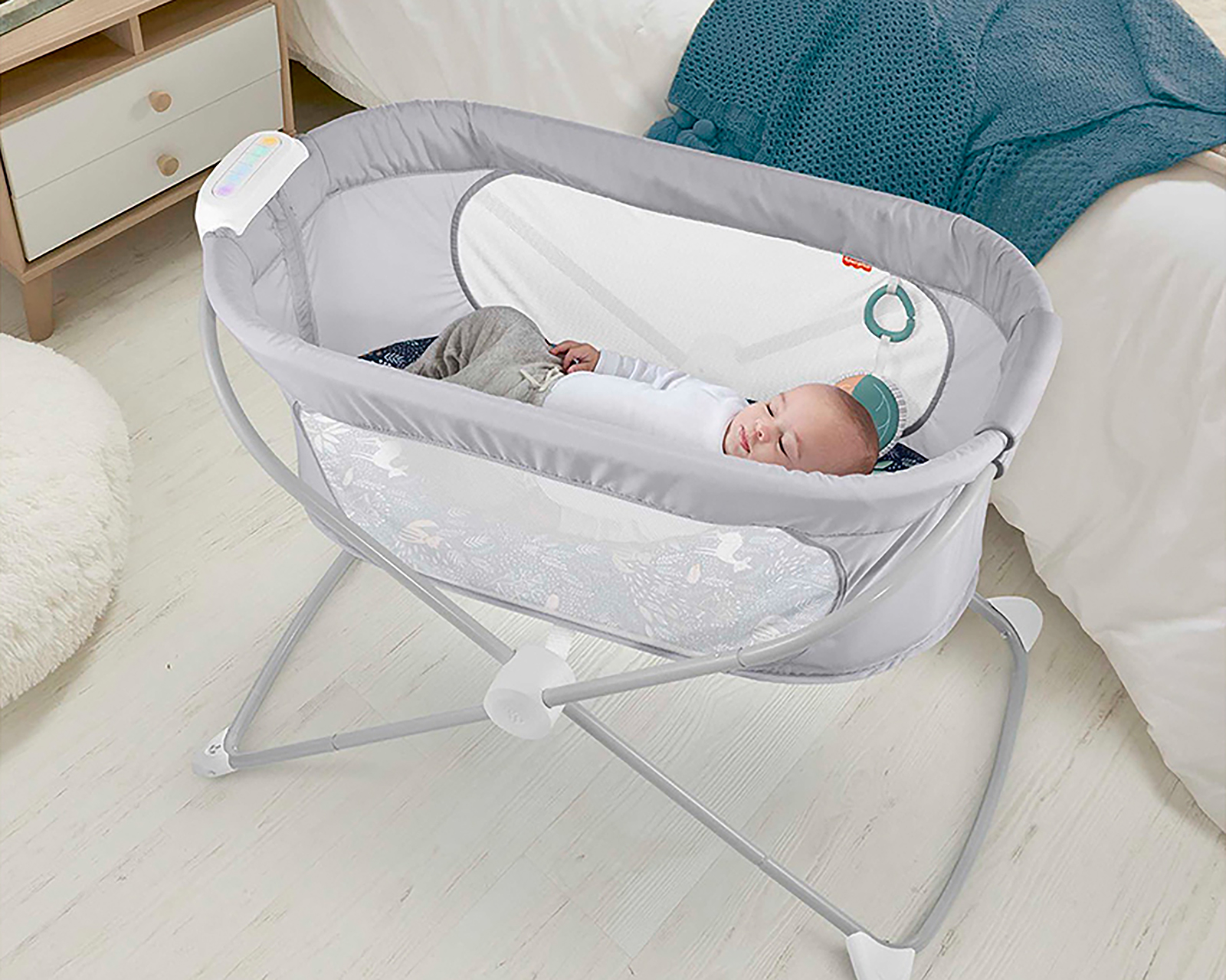 Foto 6 | Foto 5 | Colecho Fisher Price Gris