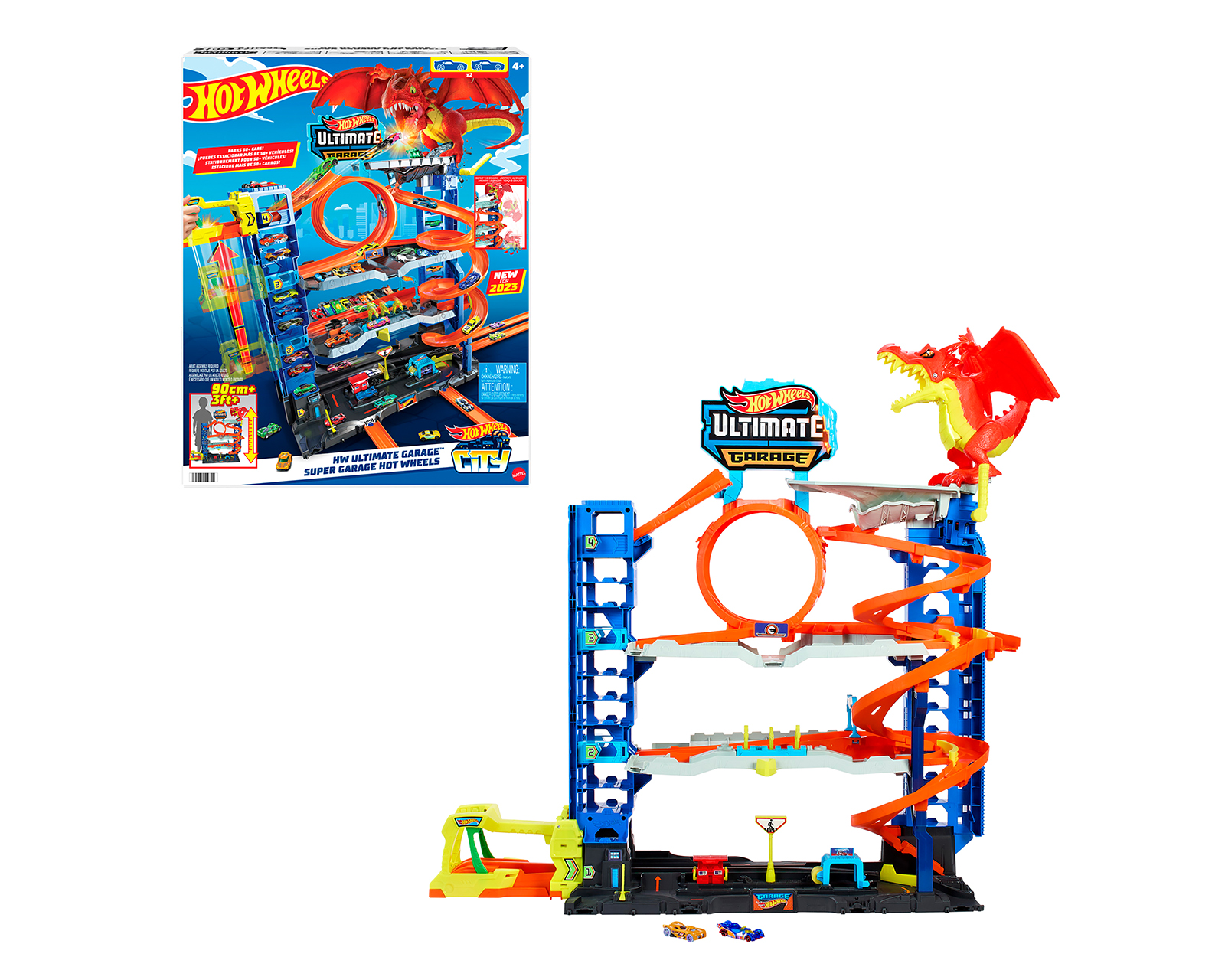 Foto 4 pulgar | Foto 3 | Pista de Carreras Hot Wheels Ultimate Garage Multicolor