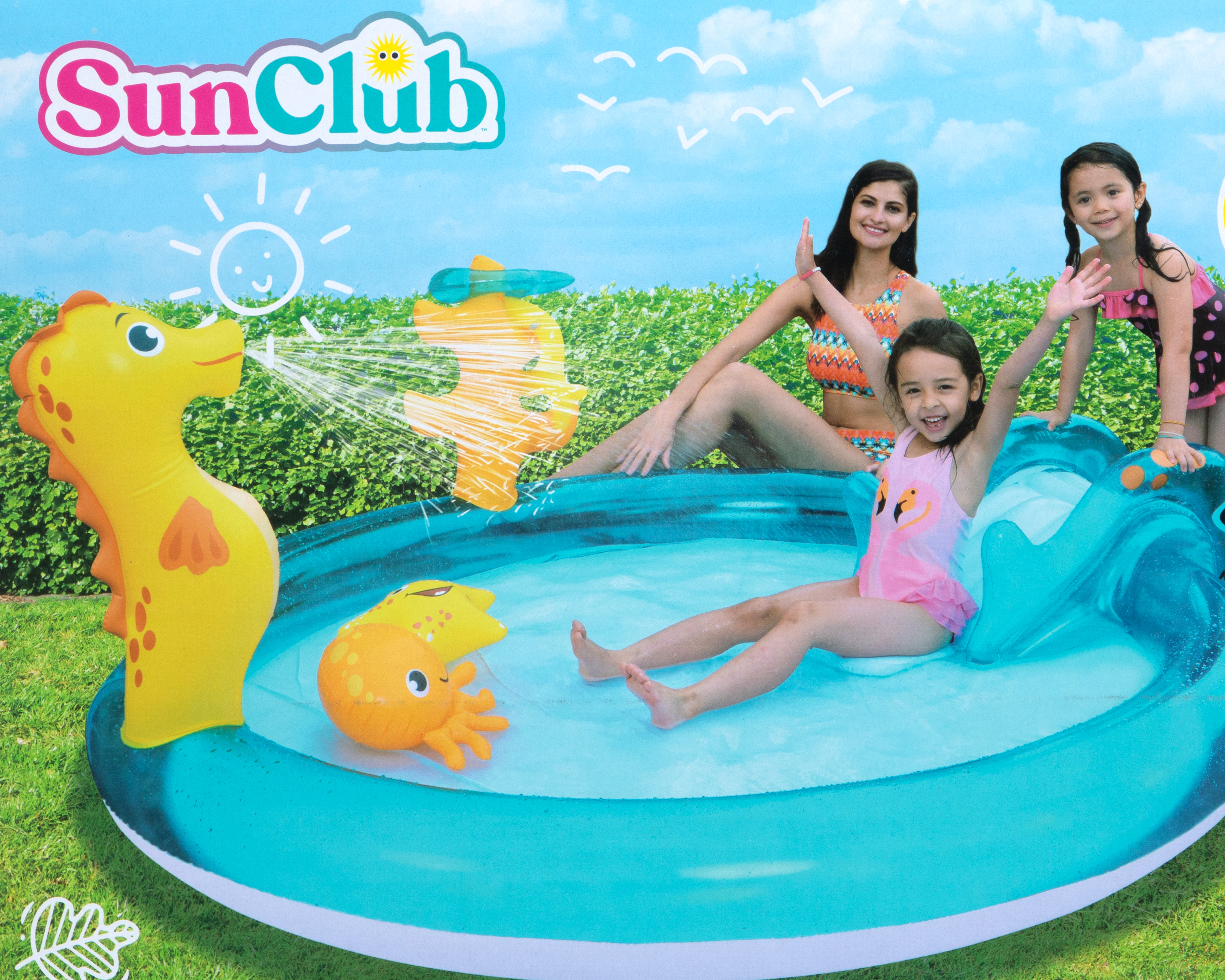 Foto 4 pulgar | Foto 3 | Alberca Infantil Circular Sunclub 198 L 200 x 152 x 40 cm