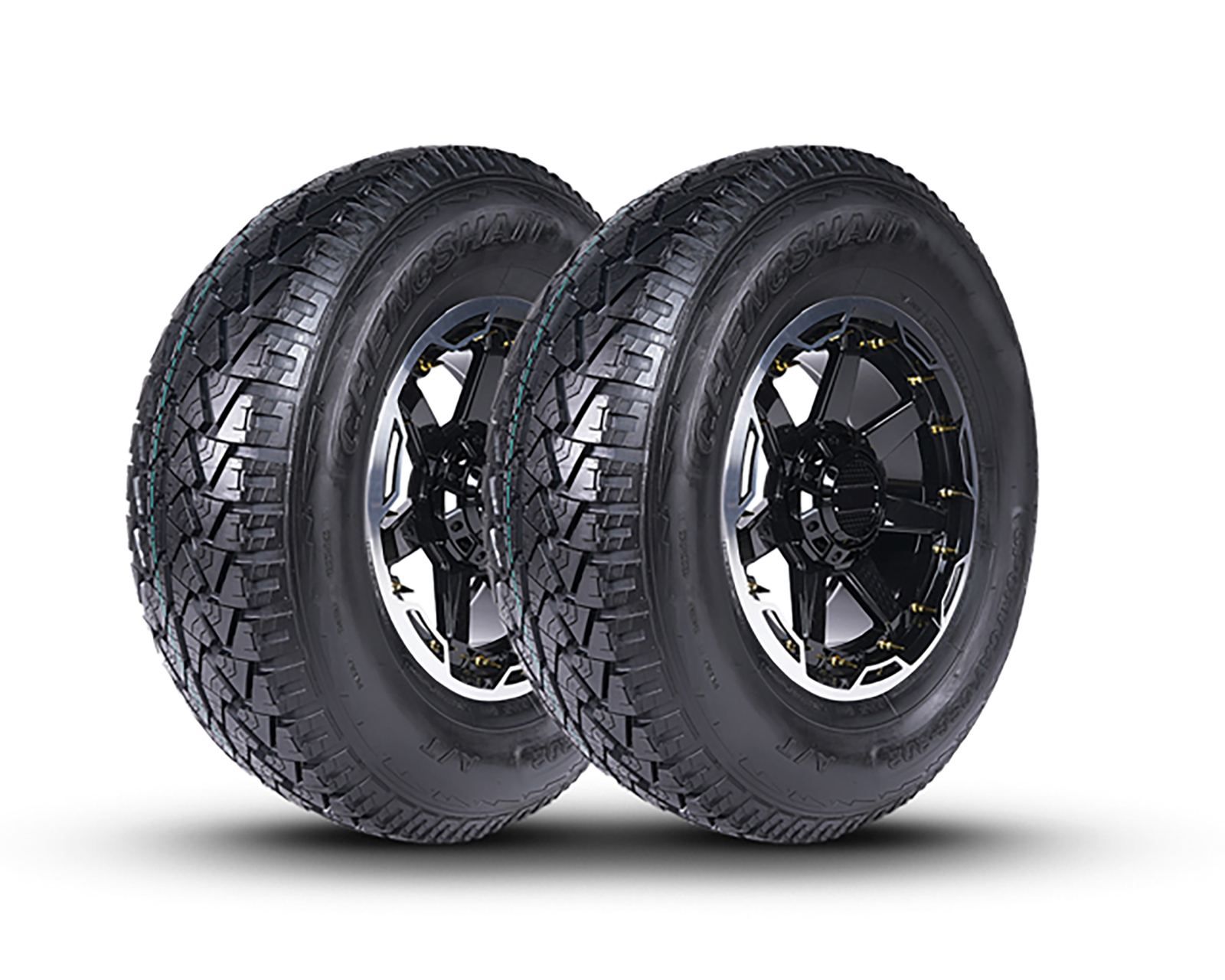 Paquete de 2 Llantas Chengshan 235/75 Rin 15