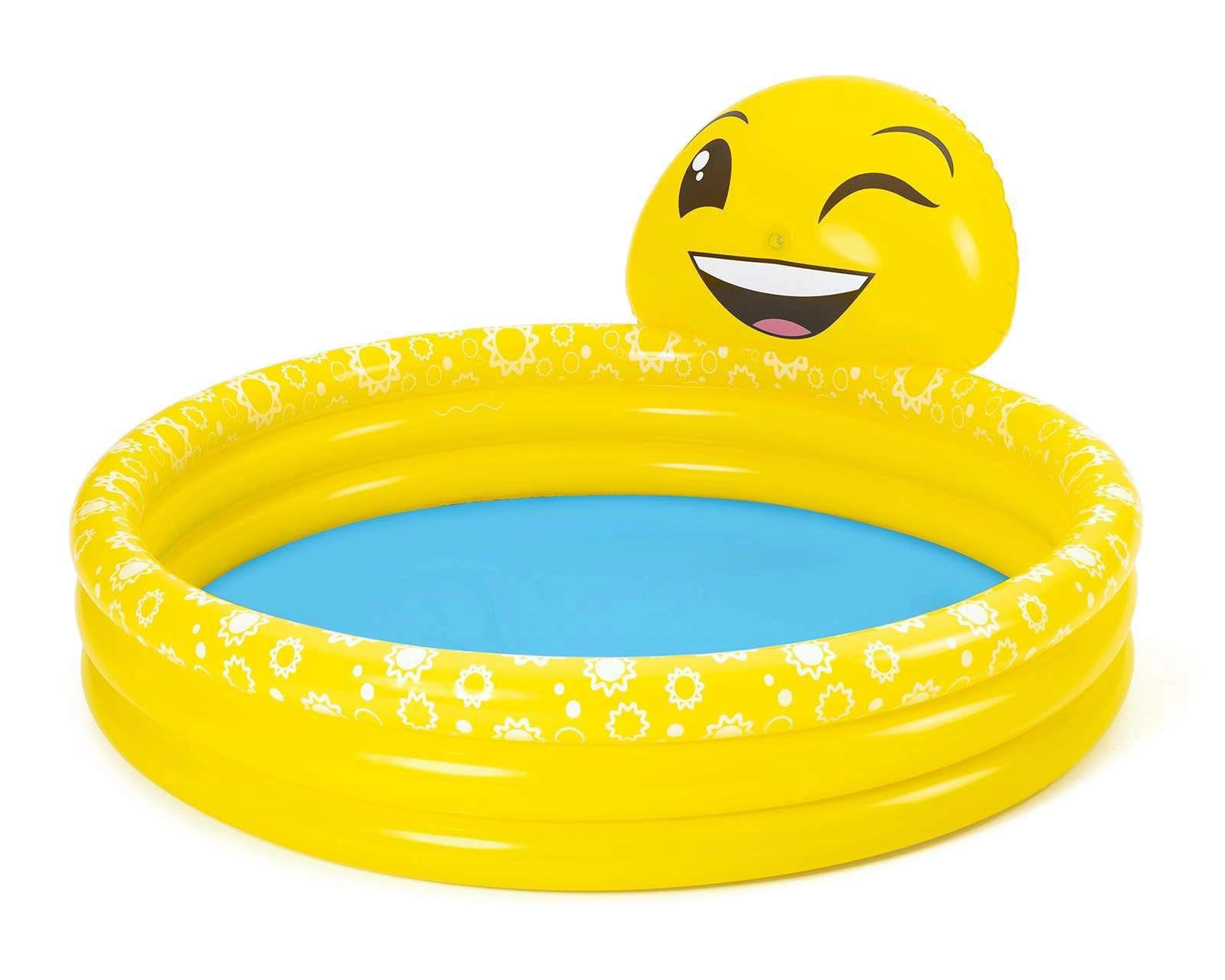 Alberca Infantil Circular Bestway Emoji 282 L 165 x 144 x 69 cm